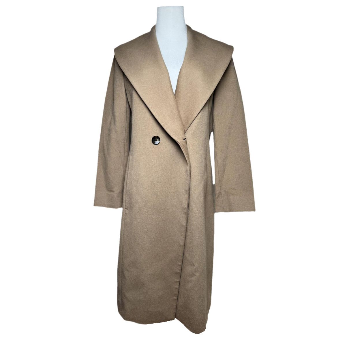 Loro Piana Camel Wool Coat Size M / US 6-8 / IT 42-44 - 1 Thumbnail