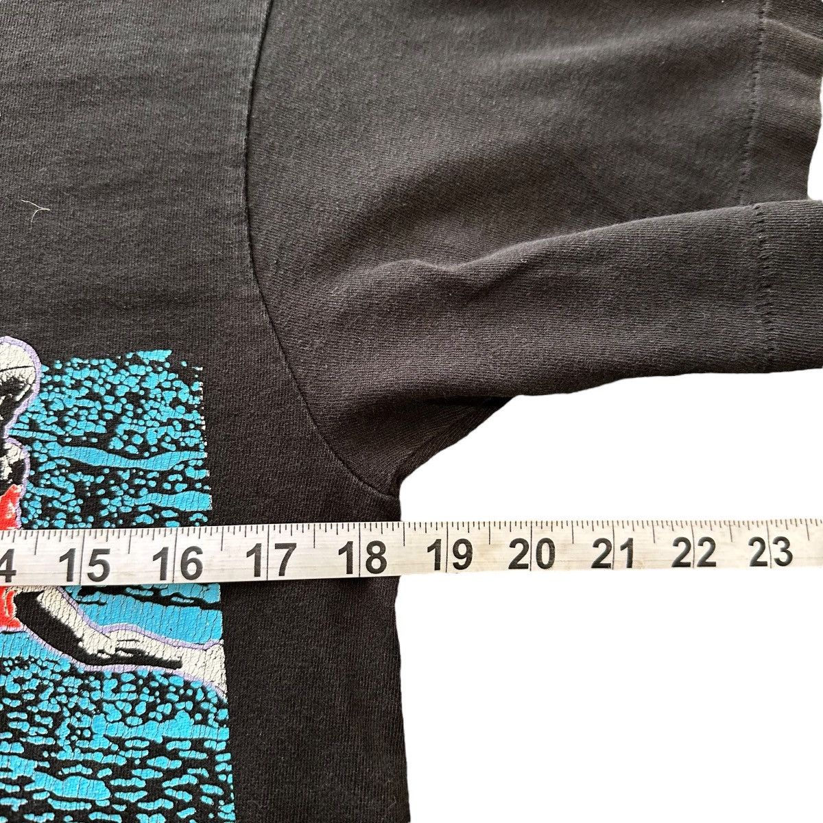 Fruit Of The Loom vintage FOTL Michael Jordan T-shirt Black Magic Johnson Size US M / EU 48-50 / 2 - 8 Thumbnail