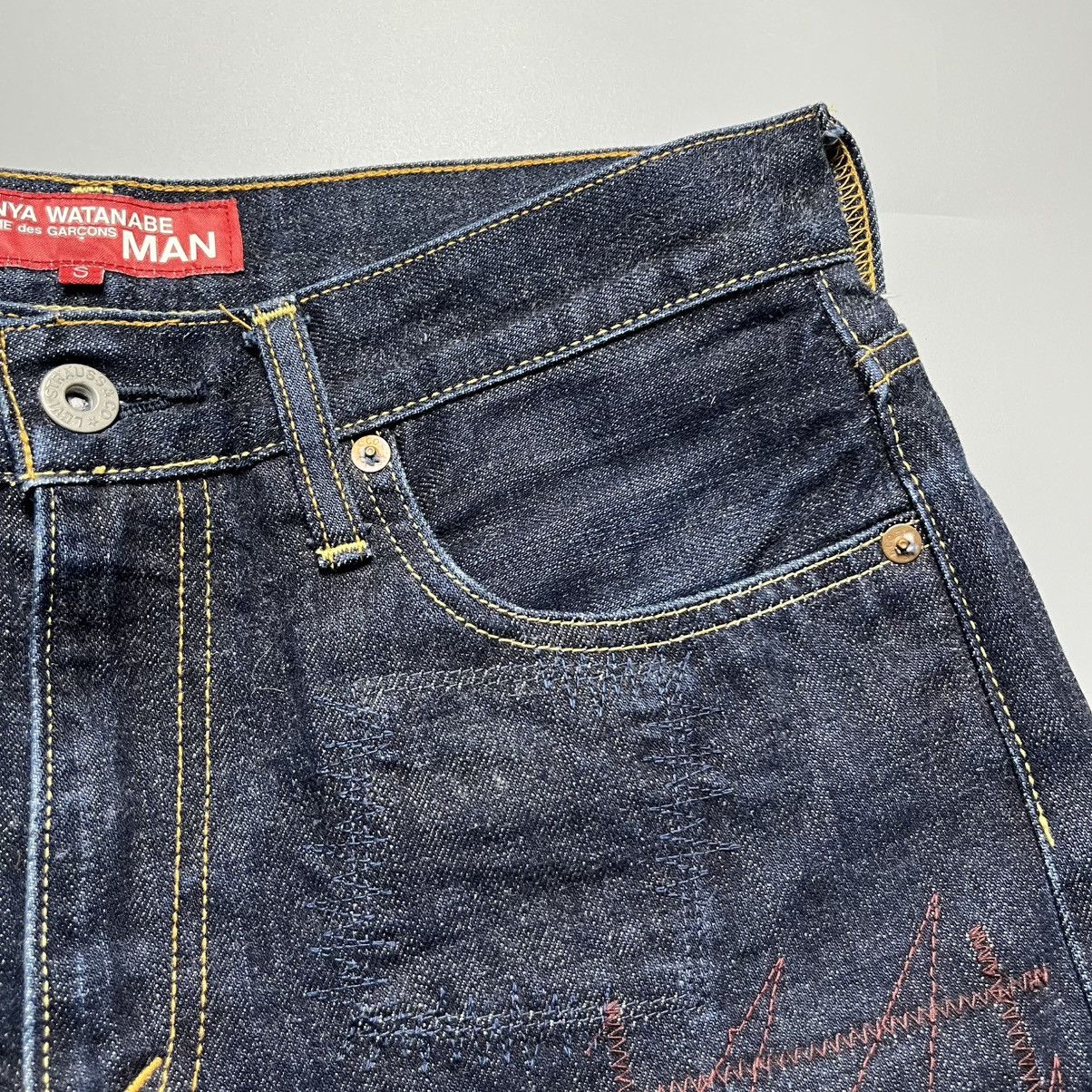 Junya Watanabe × Levi's Levis x Junya Watanabe - 513 Patch Work - Crop Jeans Size US 30 / EU 46 - 7 Thumbnail