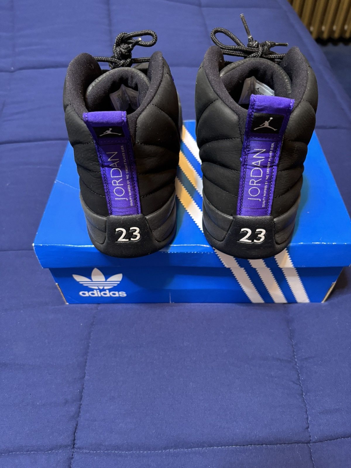 Jordan Brand Jordan 12 Retro Dark Concord 2020 Size 12 Size US 12 / EU 45 - 5 Thumbnail