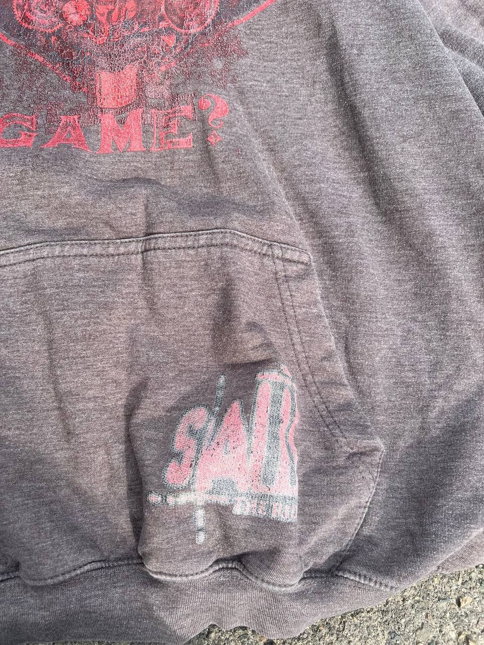 Vintage Vintage Y2K Saw The Ride Movie Big Face Mask Hoodie Game Size US M / EU 48-50 / 2 - 4 Thumbnail