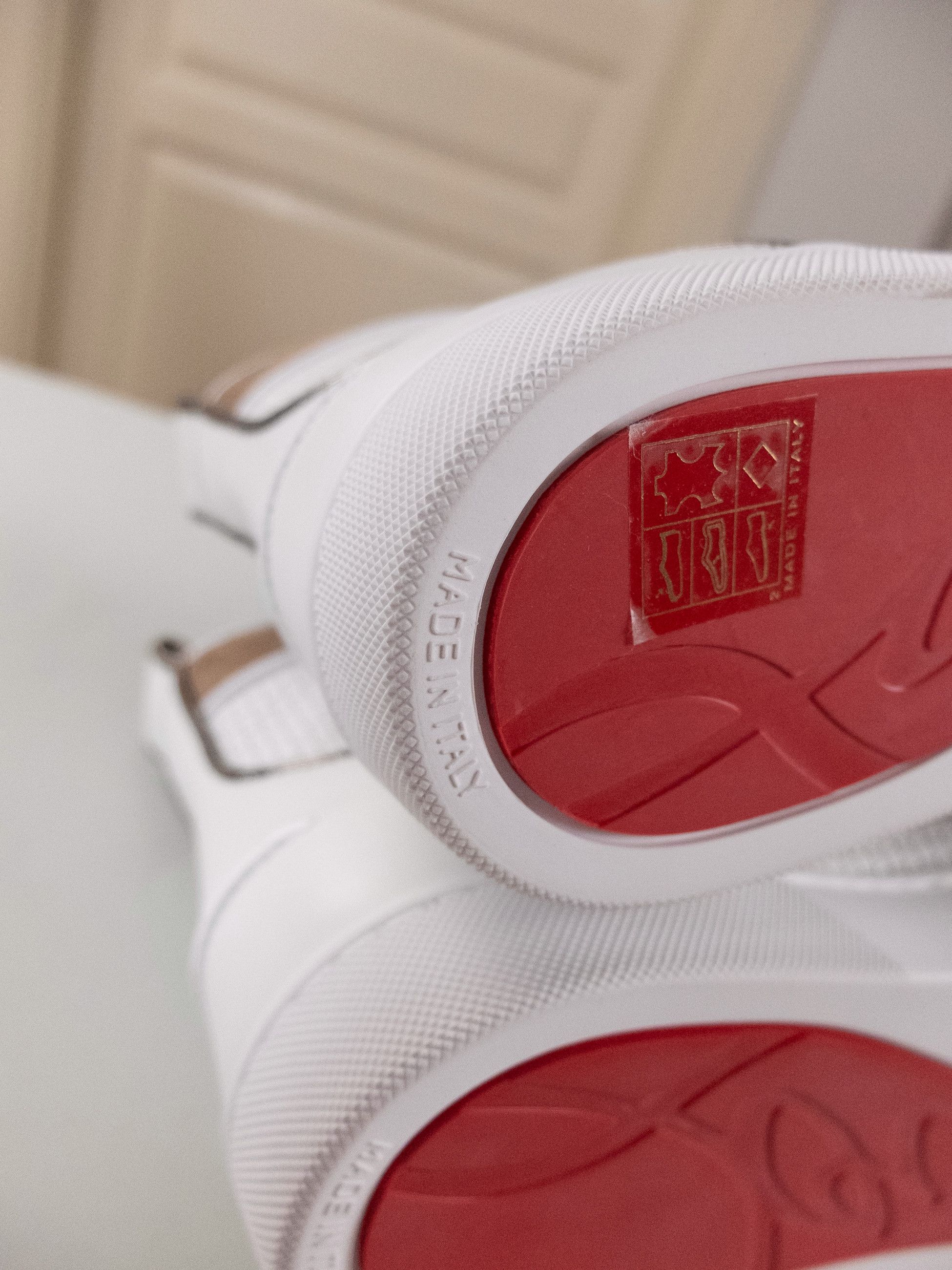 Christian Louboutin CHRISTIAN LOUBOUTIN Louis Spikes white leather sneakers 12 Size US 12 / EU 45 - 10 Thumbnail