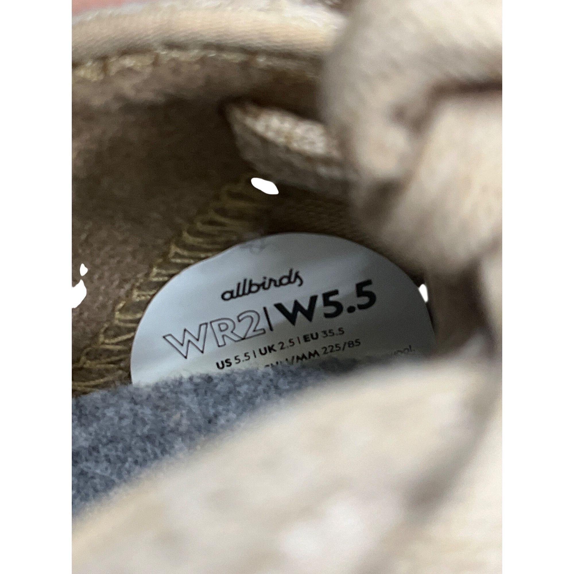 Allbirds Allbirds Tree Runners wms beige wool running walking sneaker Size US 5.5 / IT 35.5 - 6 Thumbnail