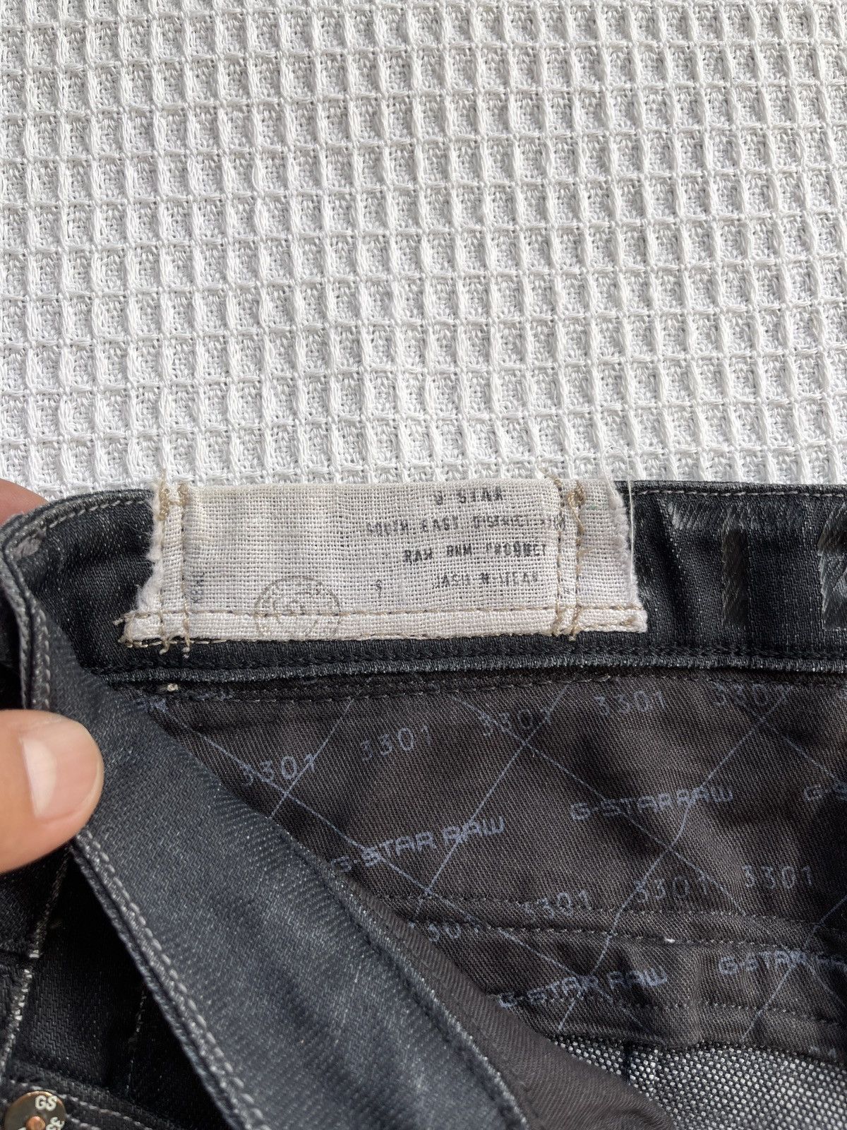 G-Star Last Drop🔥Rare🔥G STAR RAW Jogger Denim Jeans Size 32" / US 10 / IT 46 - 8 Thumbnail