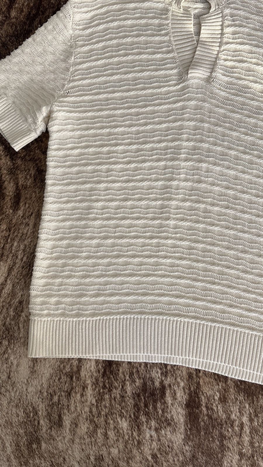 Daily Paper Daily Paper Jabir Knit SS Polo Size US L / EU 52-54 / 3 - 4 Thumbnail