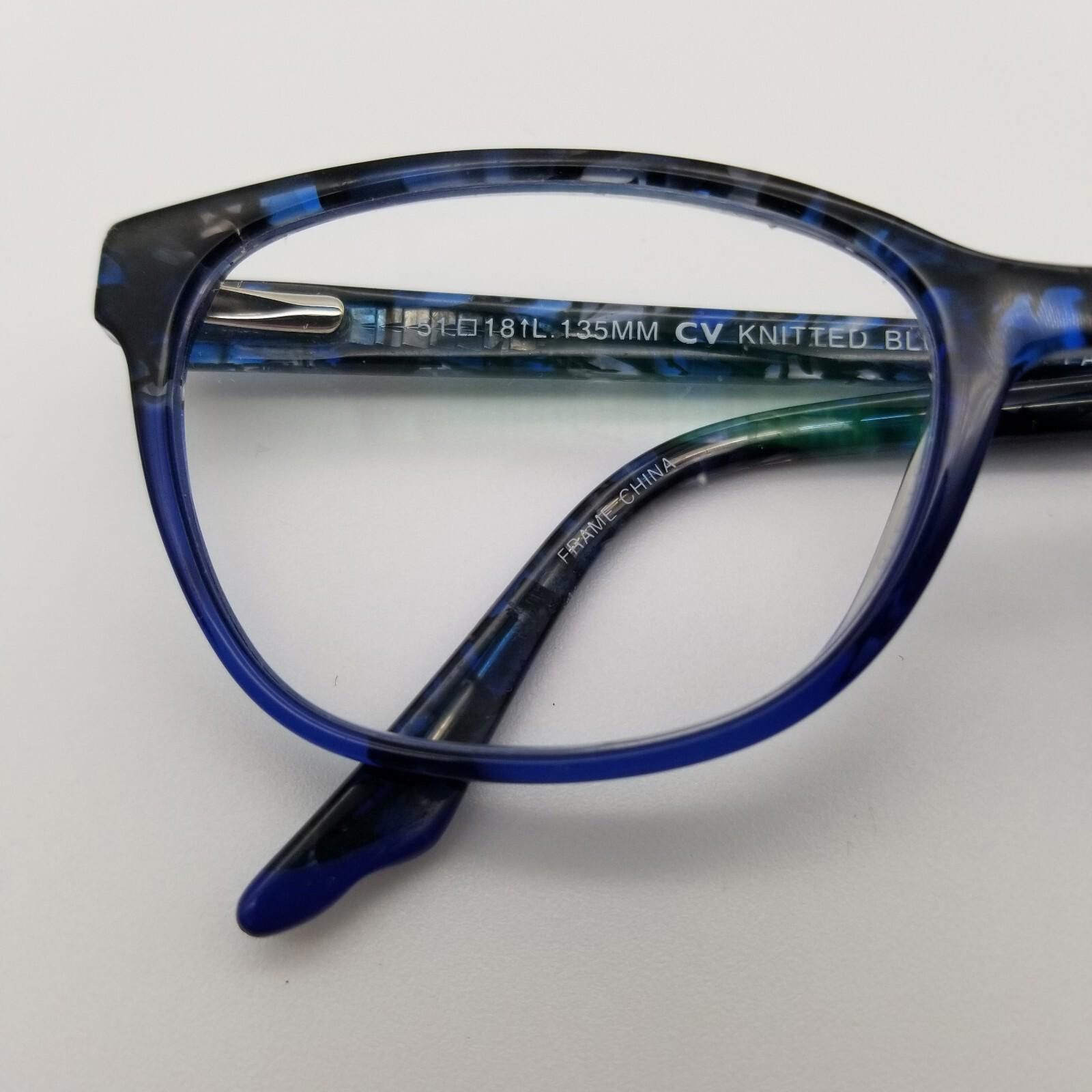 Steve Madden Steve Madden Knitted Blue Multi Fade 51/18/135 FRAMES Size ONE SIZE - 2 Thumbnail