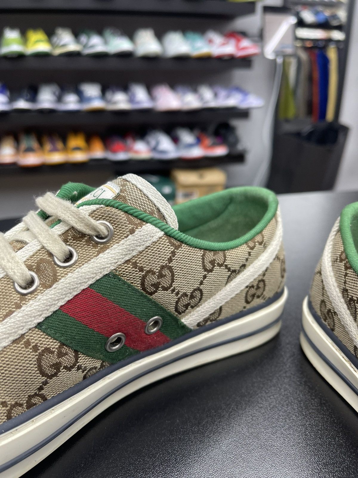 Gucci Size 38.5G/8.5 - Gucci Low Top Tennis 1977 Sneakers Size US 8.5 / IT 38.5 - 7 Thumbnail
