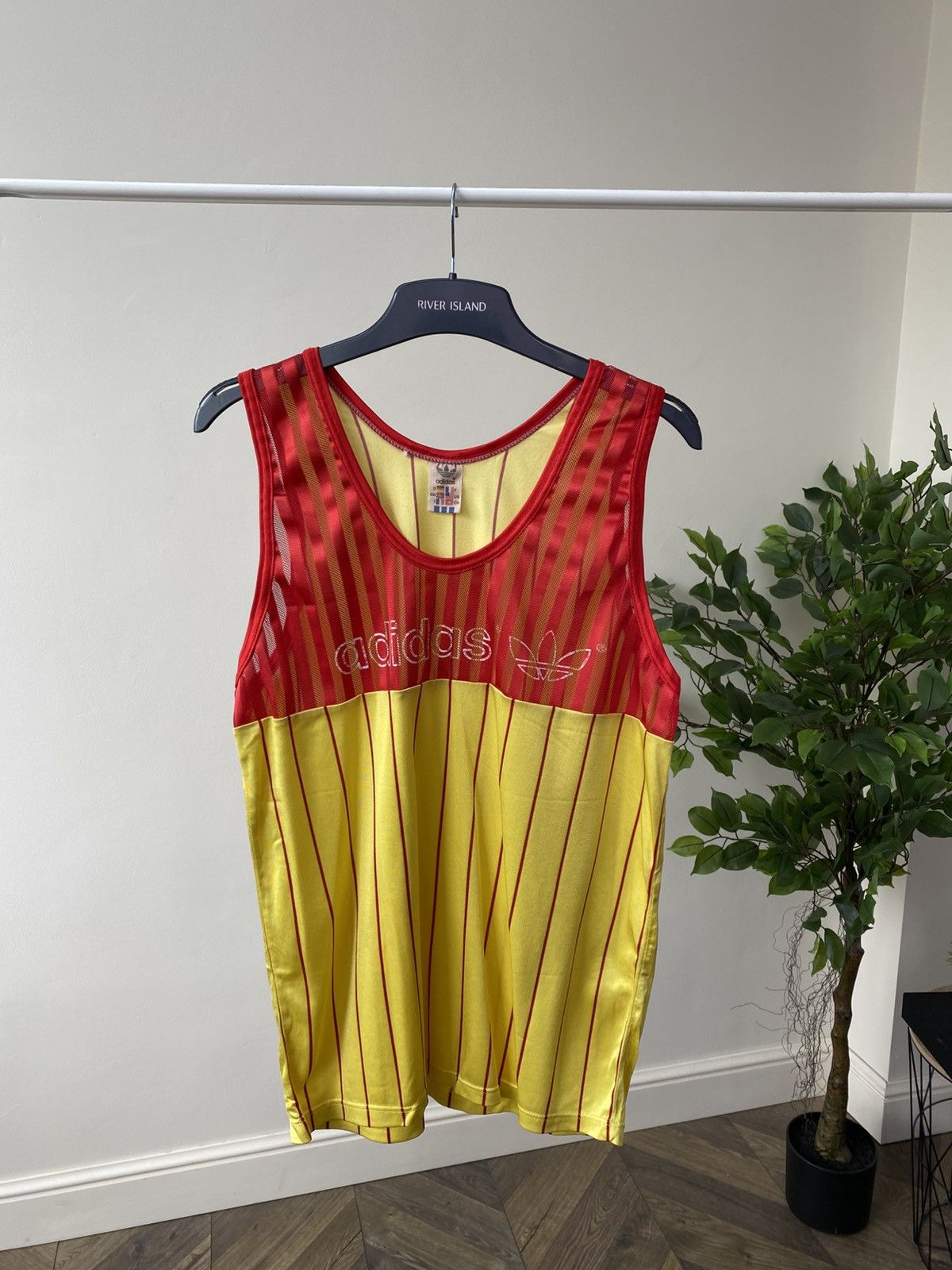 Adidas × Vintage Vintage Adidas Olympic Games 80s Sleeveless Size US M / EU 48-50 / 2 - 3 Thumbnail