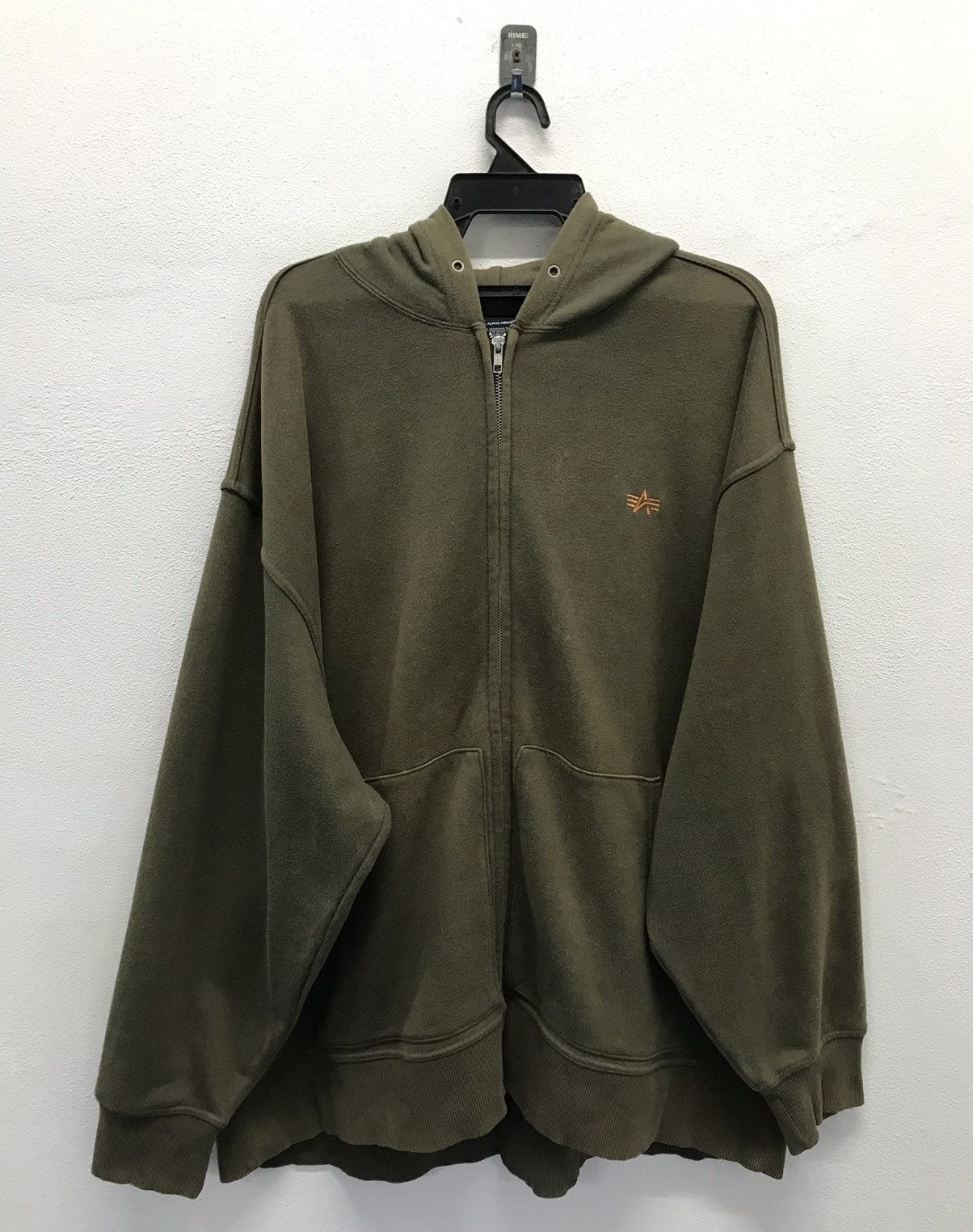 Alpha Industries × Vintage Vintage Alpha Industries Inc Jacket HOODIE Size US XXL / EU 58 / 5 - 1 Thumbnail