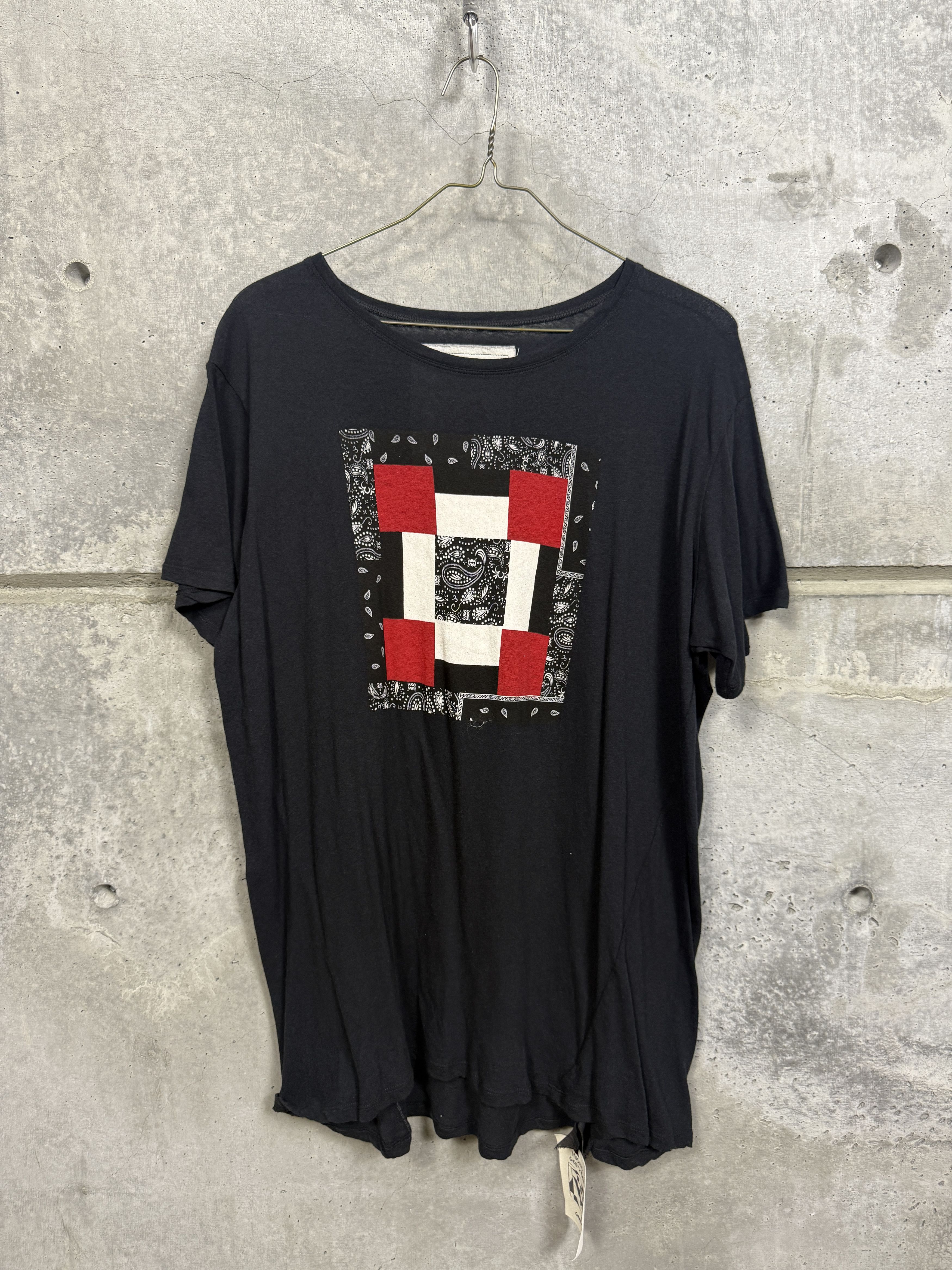 Greg Lauren x Gee's Bend Red "Mosaic" Shirt