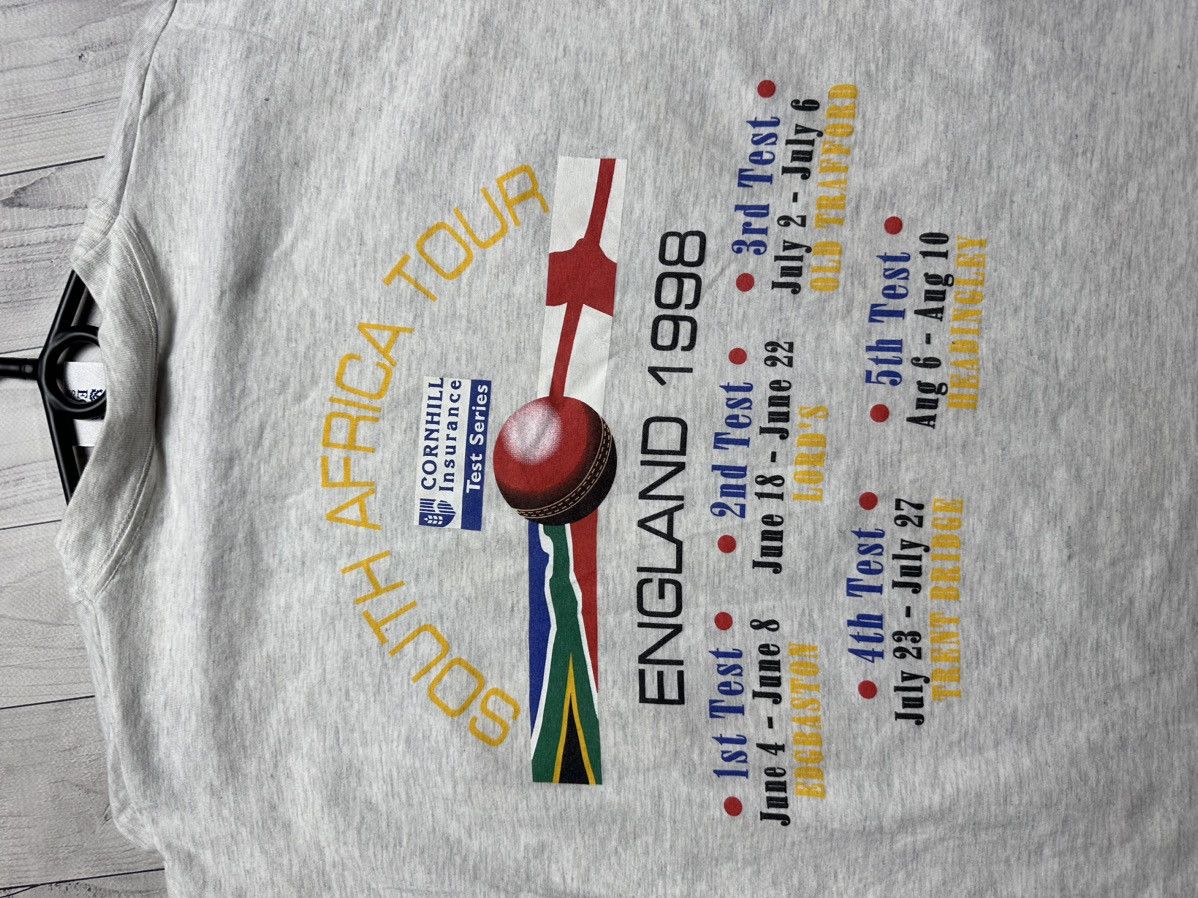 Vintage Vintage England/ South Africa 1998 Cricket tour tee Size US M / EU 48-50 / 2 - 3 Thumbnail