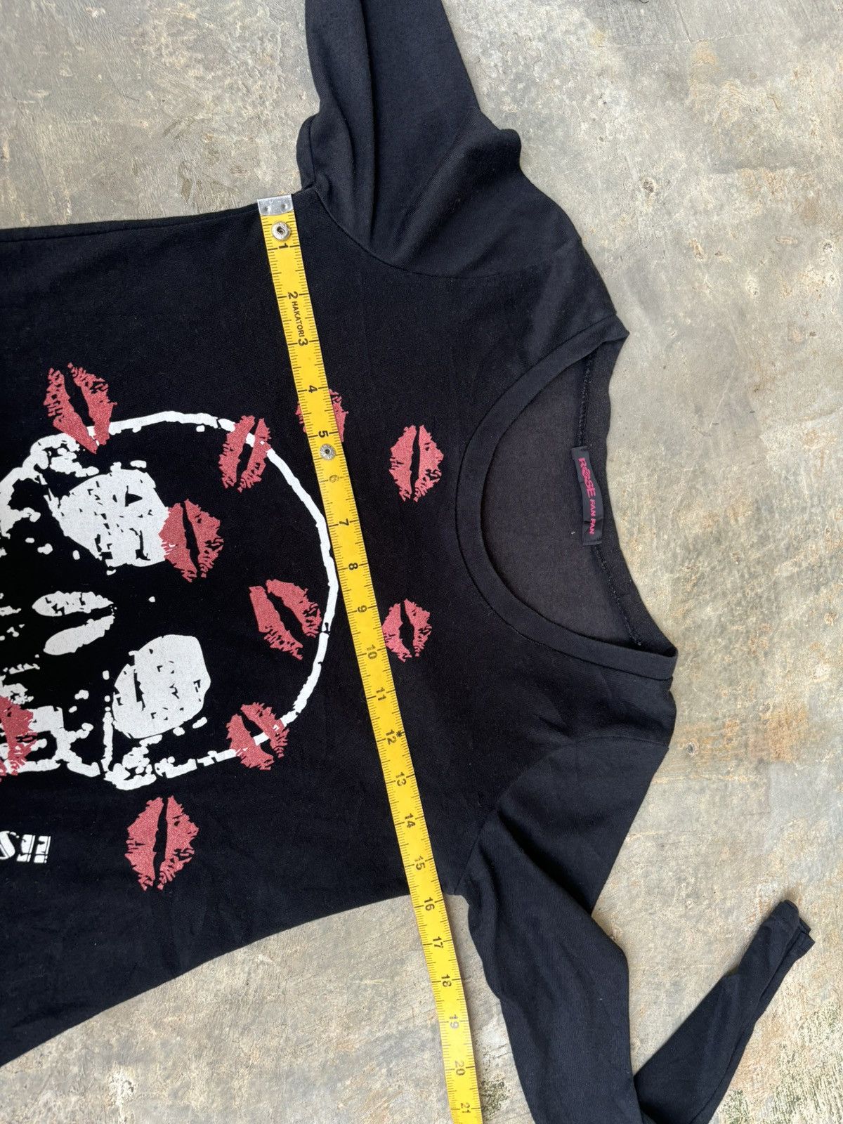 Hysteric Glamour Y2k Poem Rose fan fan Ifsixwasnine punk style longsleeve Size US M / EU 48-50 / 2 - 5 Thumbnail