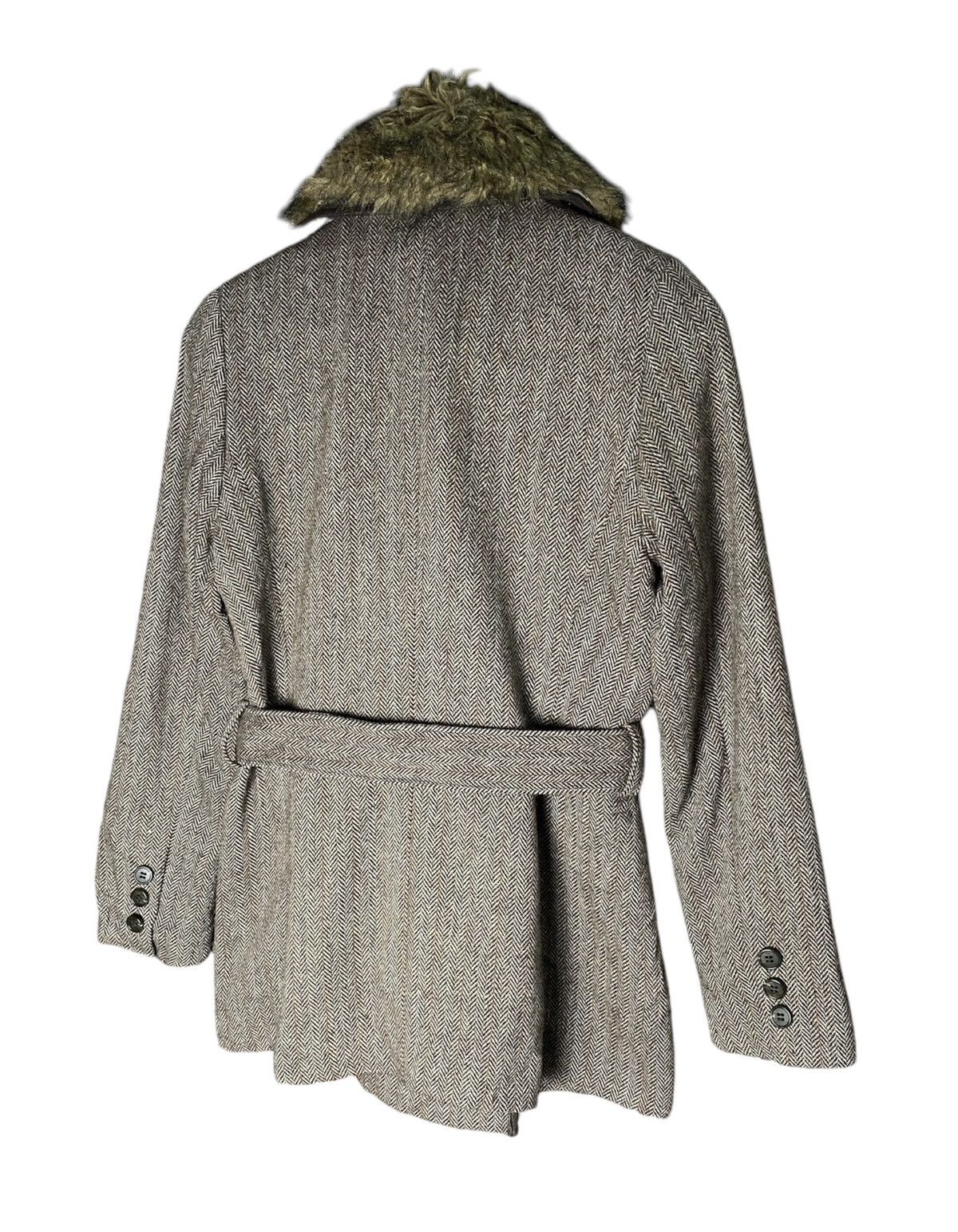 Comme Ca Ism × Japanese Brand Comme Ca Ism Wool Fur tranch coat Size M / US 6-8 / IT 42-44 - 4 Thumbnail