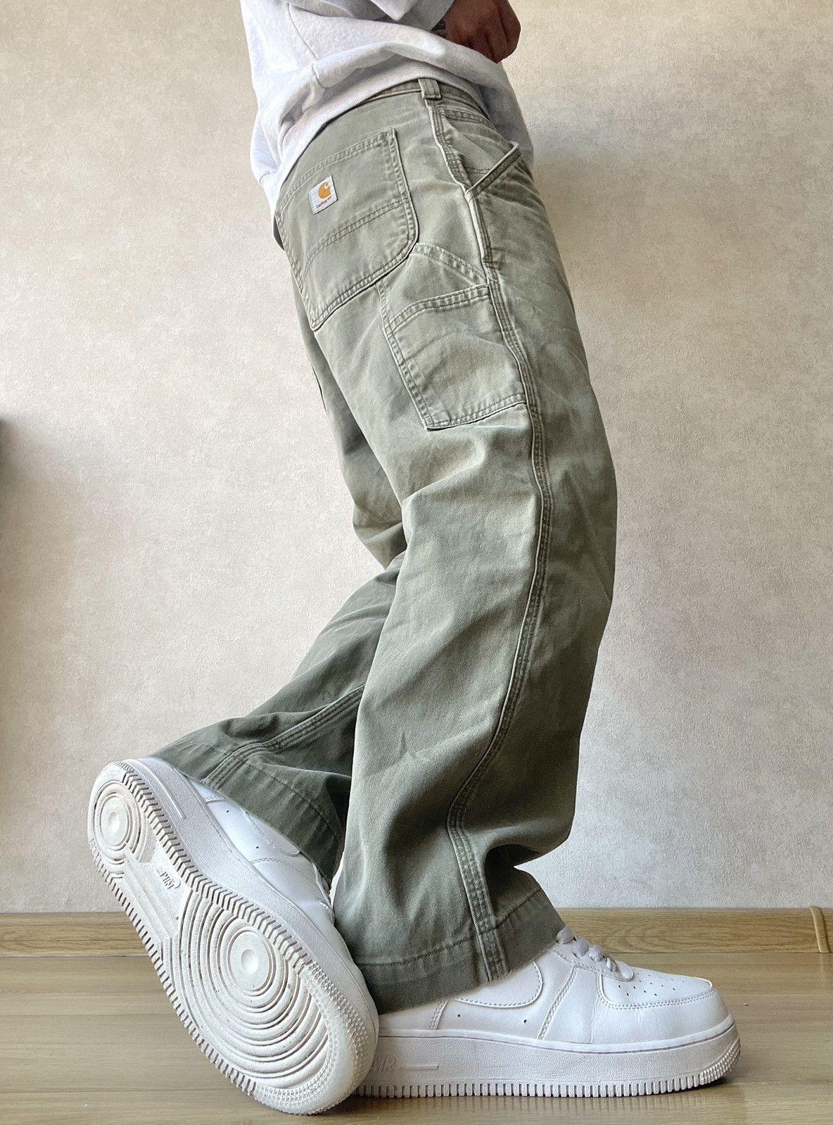 Vintage Carhartt Carpenter Logo Baggy Pants