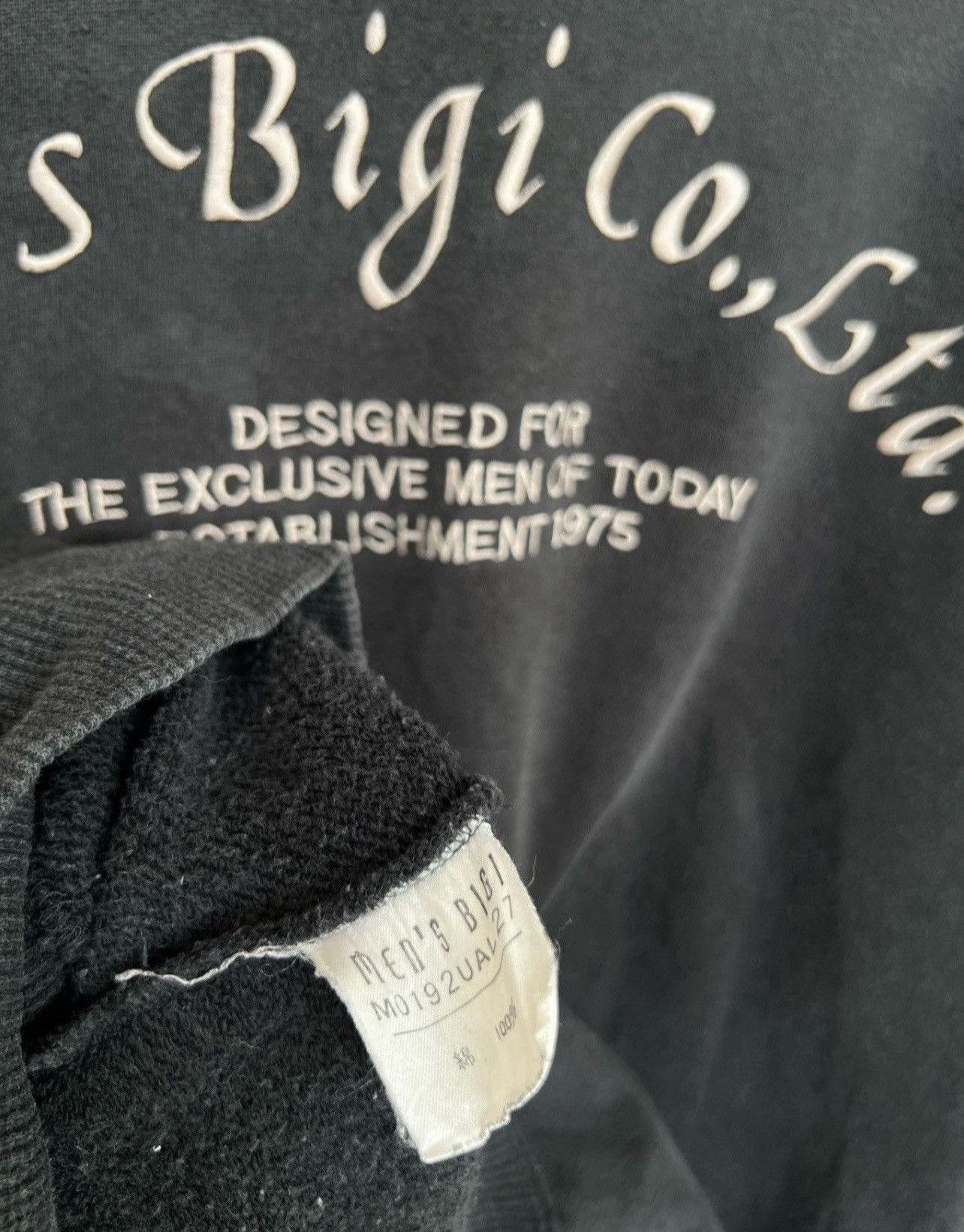 BIGI Vintage Men’s Bigi Sweatshirt Embroidered Spellout Sweater Size US L / EU 52-54 / 3 - 5 Thumbnail