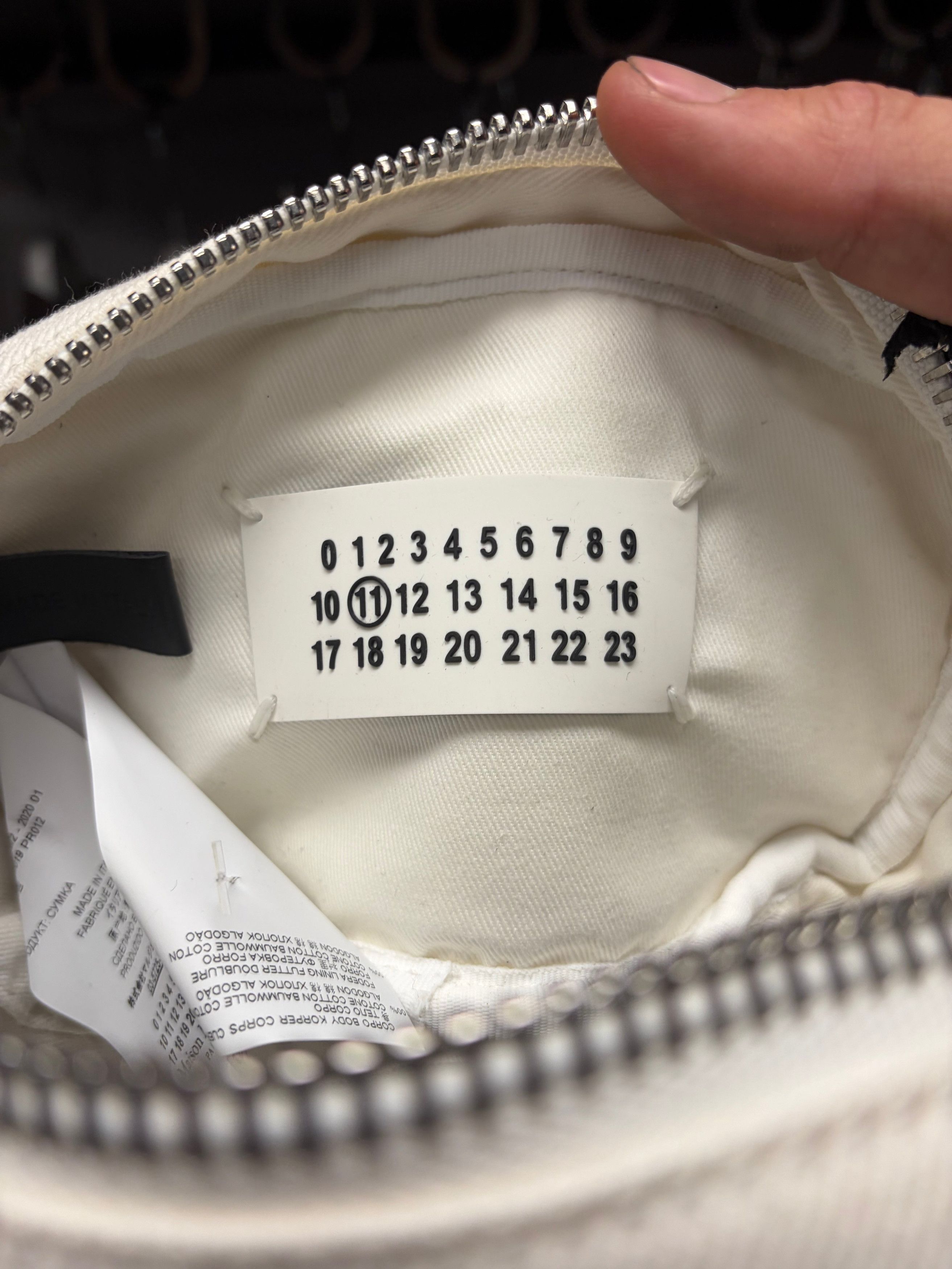 Maison Margiela SS2020 Maison Margiela White Canvas Side Bag Size ONE SIZE - 4 Thumbnail