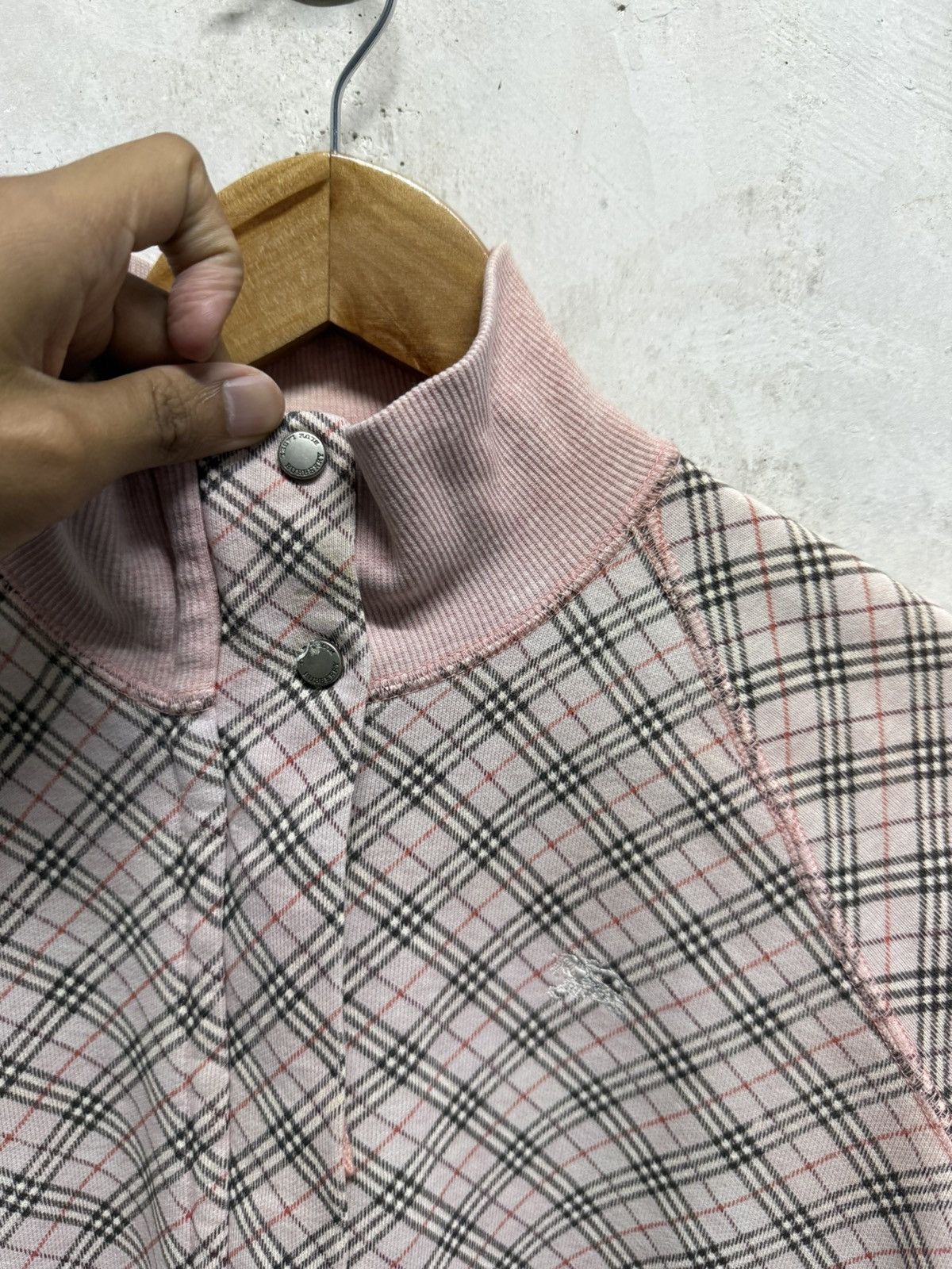 Burberry Distressed Burberry Blue Label Nova Check Collared Size XS / US 0-2 / IT 36-38 - 7 Thumbnail