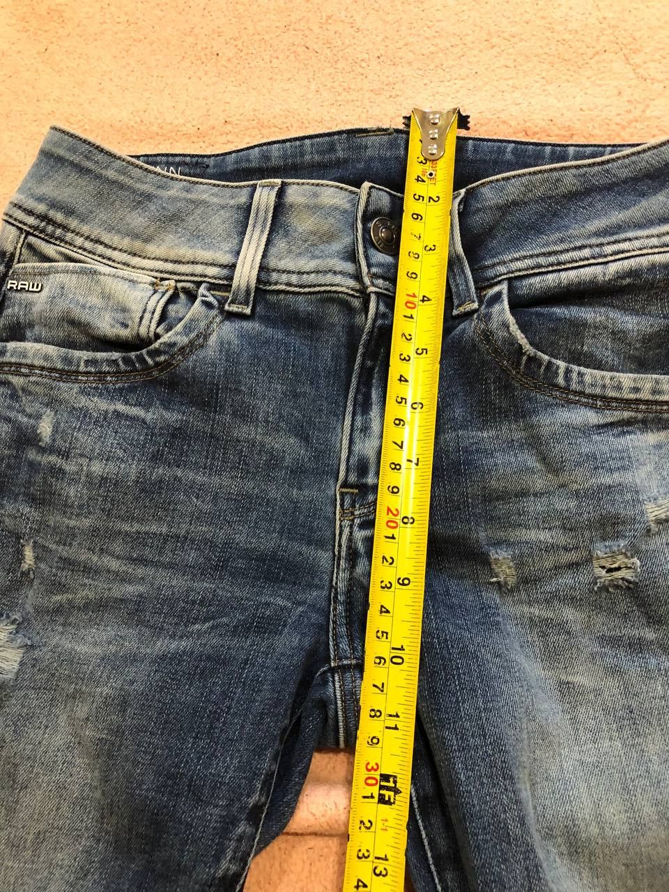G-Star blue jeans G-Star Raw crazy Y2K mid skinny vintage size 28 Size US 28 / EU 44 - 18 Thumbnail