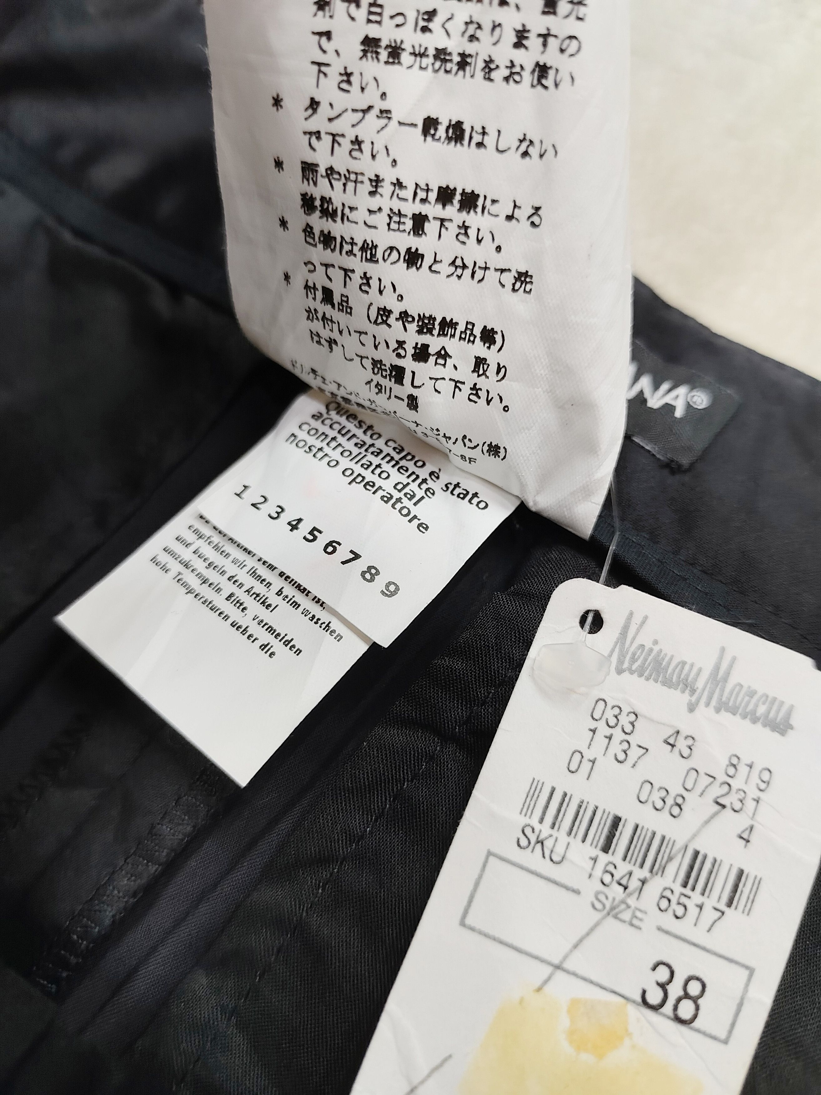 Dolce & Gabbana Dolce & Gabbana 🇮🇹 Black Flared Tailored Dress Pants Size 29" - 7 Thumbnail
