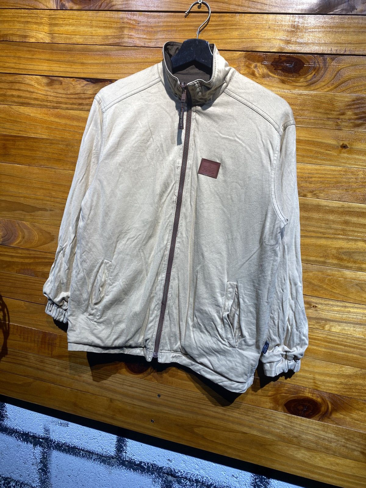 Japanese Brand Vintage Pink Duck Club Brown Windbreaker Jacket Outdoor Size US S / EU 44-46 / 1 - 11 Thumbnail