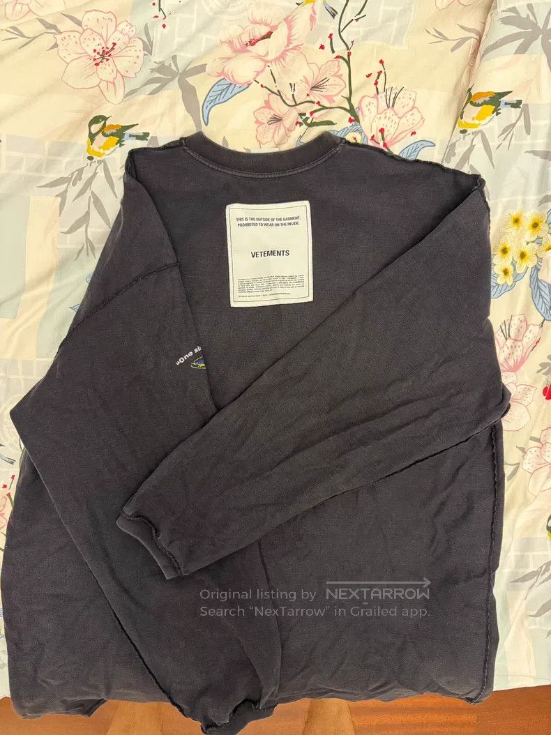 Vetements VETEMENTS Sweatshirt Size US M / EU 48-50 / 2 - 2 Thumbnail