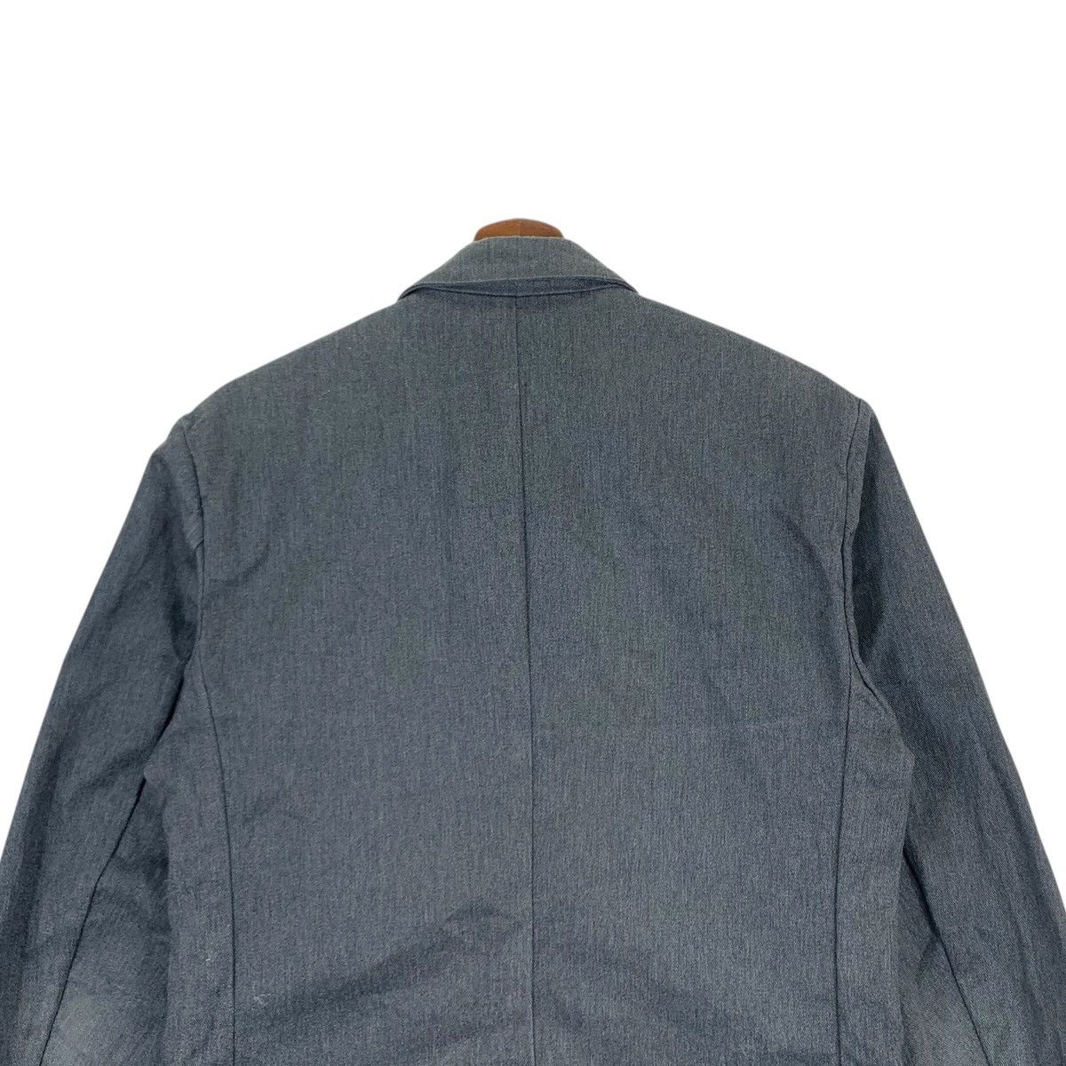 Japanese Brand × Vintage Vintage Stabilizer GNZ Plain Gray Blazer Coat Size US M / EU 48-50 / 2 - 6 Thumbnail