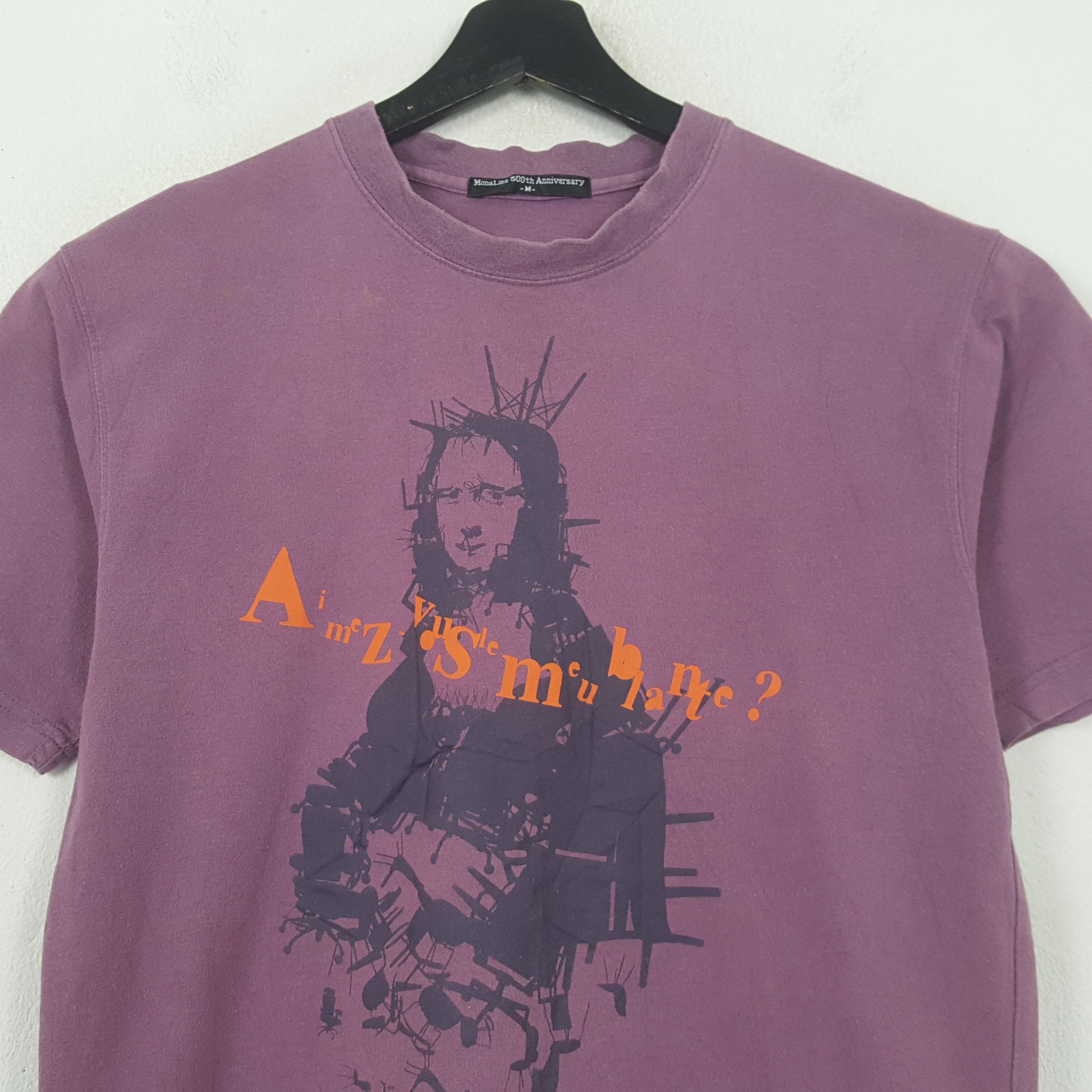 Vintage Monalisa 500Th Anniversary Tshirt 32 Size US S / EU 44-46 / 1 - 2 Thumbnail