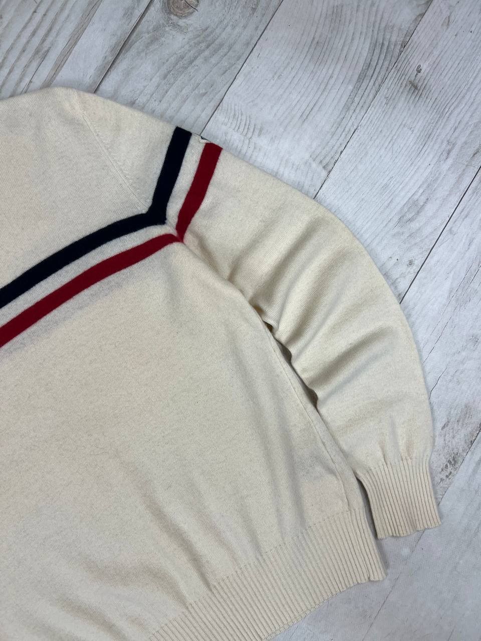 Moncler Vintage Moncler Wool Sweater Striped Size US M / EU 48-50 / 2 - 5 Thumbnail
