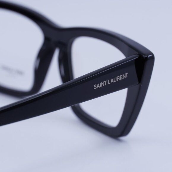 Saint Laurent Paris 🕶️ New Saint Laurent SL276 MICA OPT 003 Eyeglasses - Black Size ONE SIZE - 7 Thumbnail