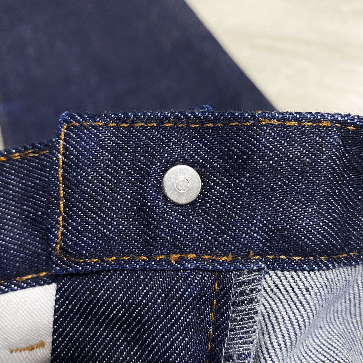 A.P.C. Womens A.P.C. APC Rue Madame Paris Slim Fit Navy Denim Jeans Size 28" / US 6 / IT 42 - 19 Thumbnail