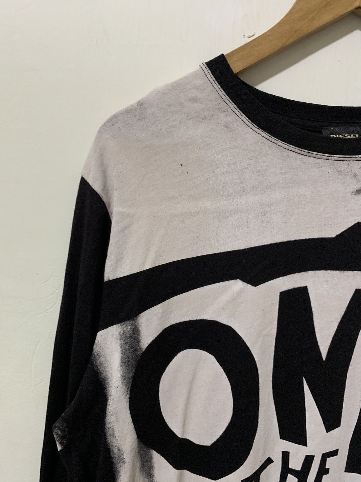 Diesel Vintage Y2K Diesel “78” Long Sleeve Only The Brave Size US L / EU 52-54 / 3 - 5 Thumbnail