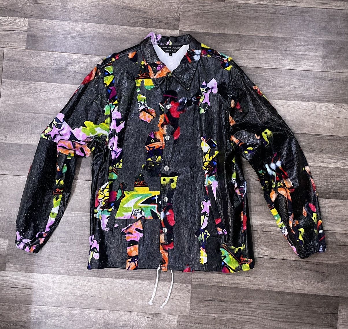 CDG HOMME PLUS Jacket Hatch Era Layered Comme des garçons Homme