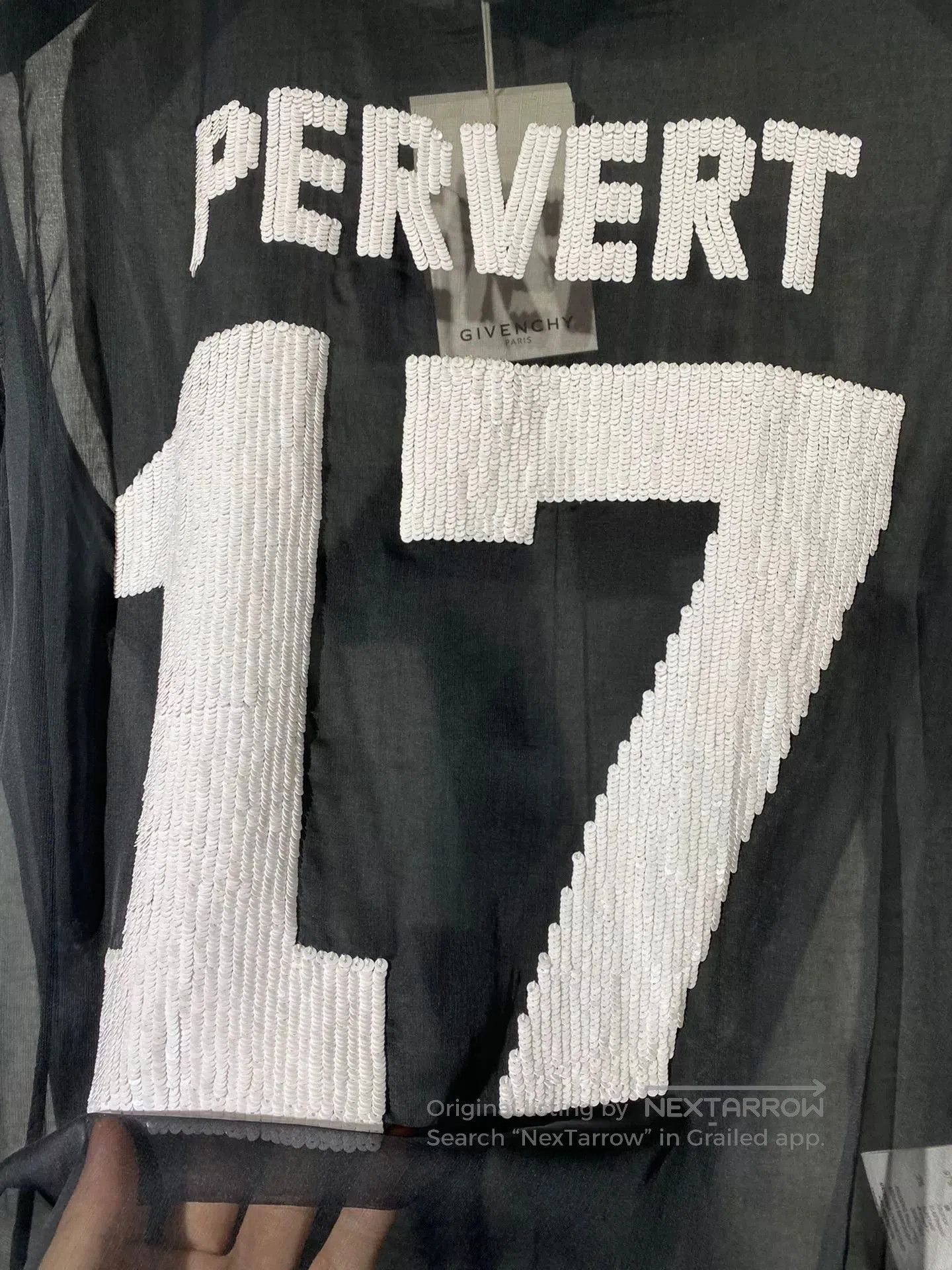 Givenchy Givenchy Mesh Long Sleeve T-Shirt with Tags. Size L / US 10 / IT 46 - 4 Thumbnail