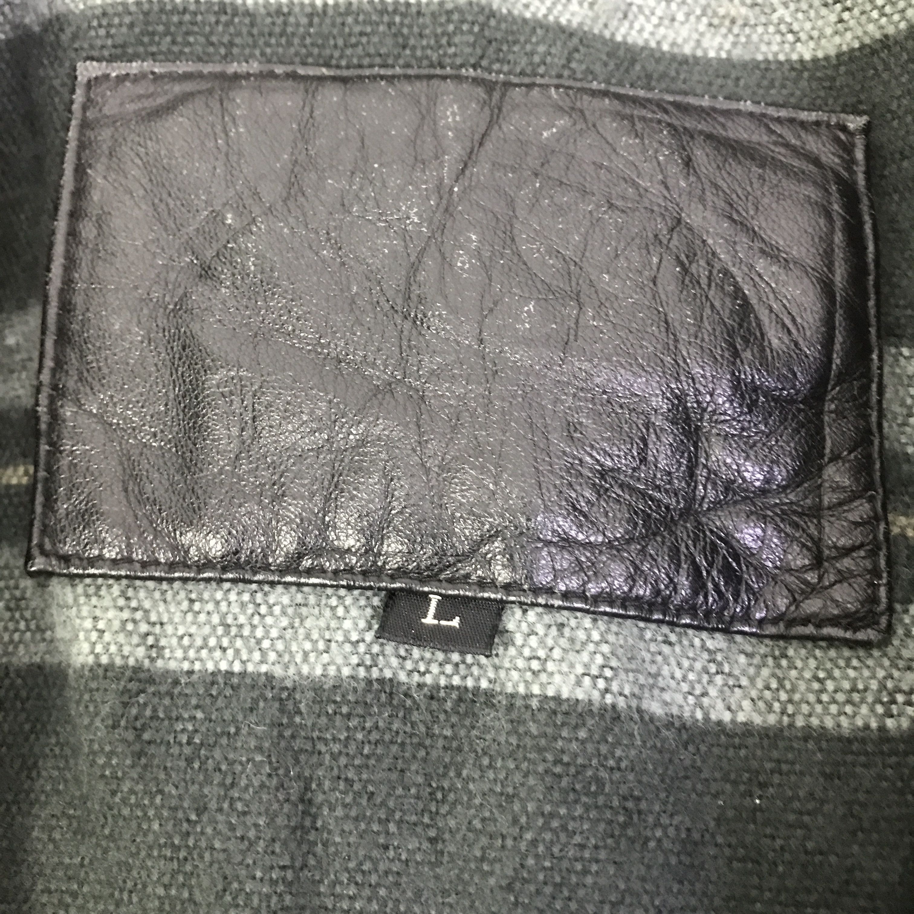 Japanese Brand JAPANESE BRAND LEATHER PARKAS JACKET K123B8 Size US L / EU 52-54 / 3 - 9 Thumbnail