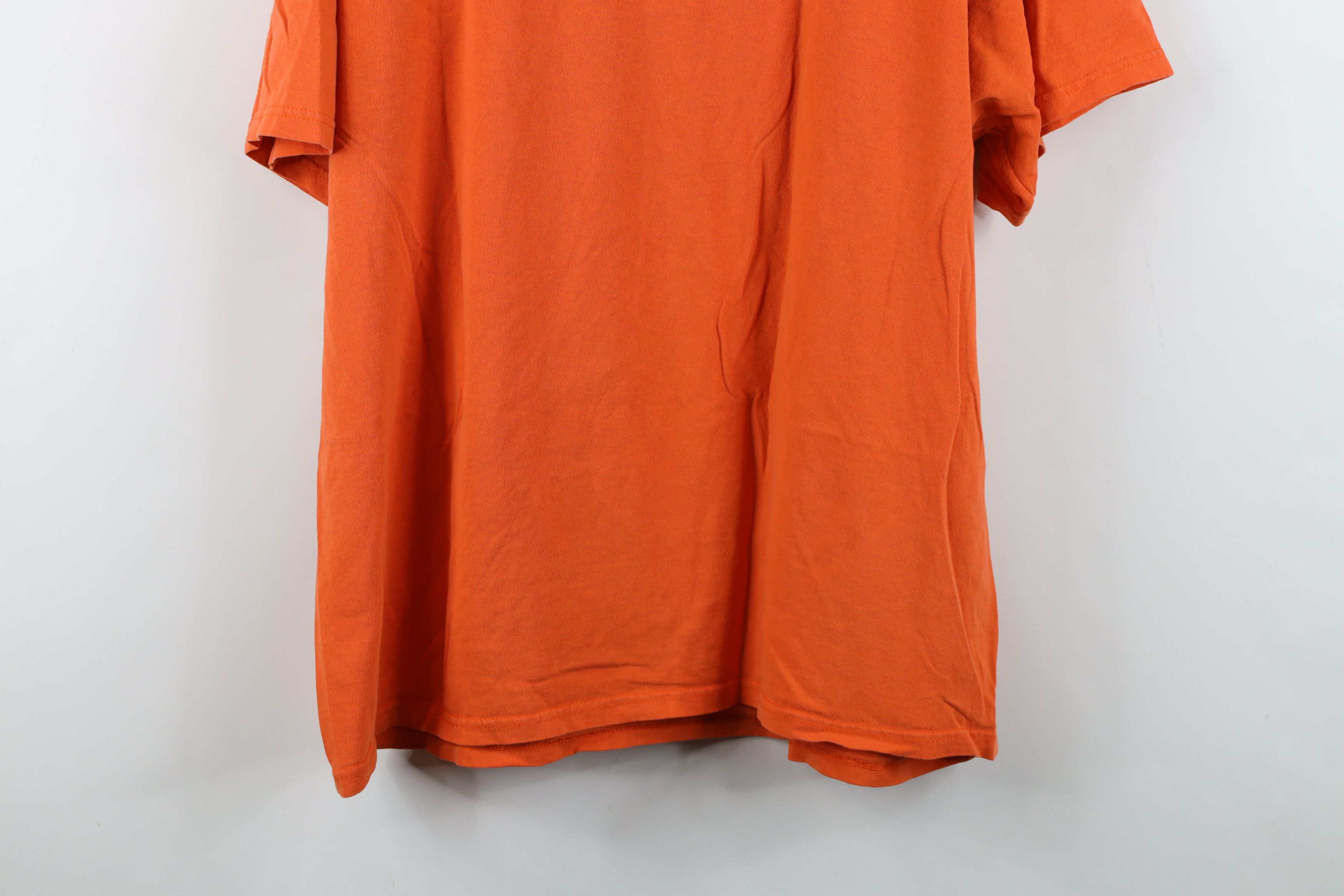 Vintage Vintage Y2K English D Detroit Tigers Baseball T-Shirt Orange Size US XL / EU 56 / 4 - 14 Thumbnail