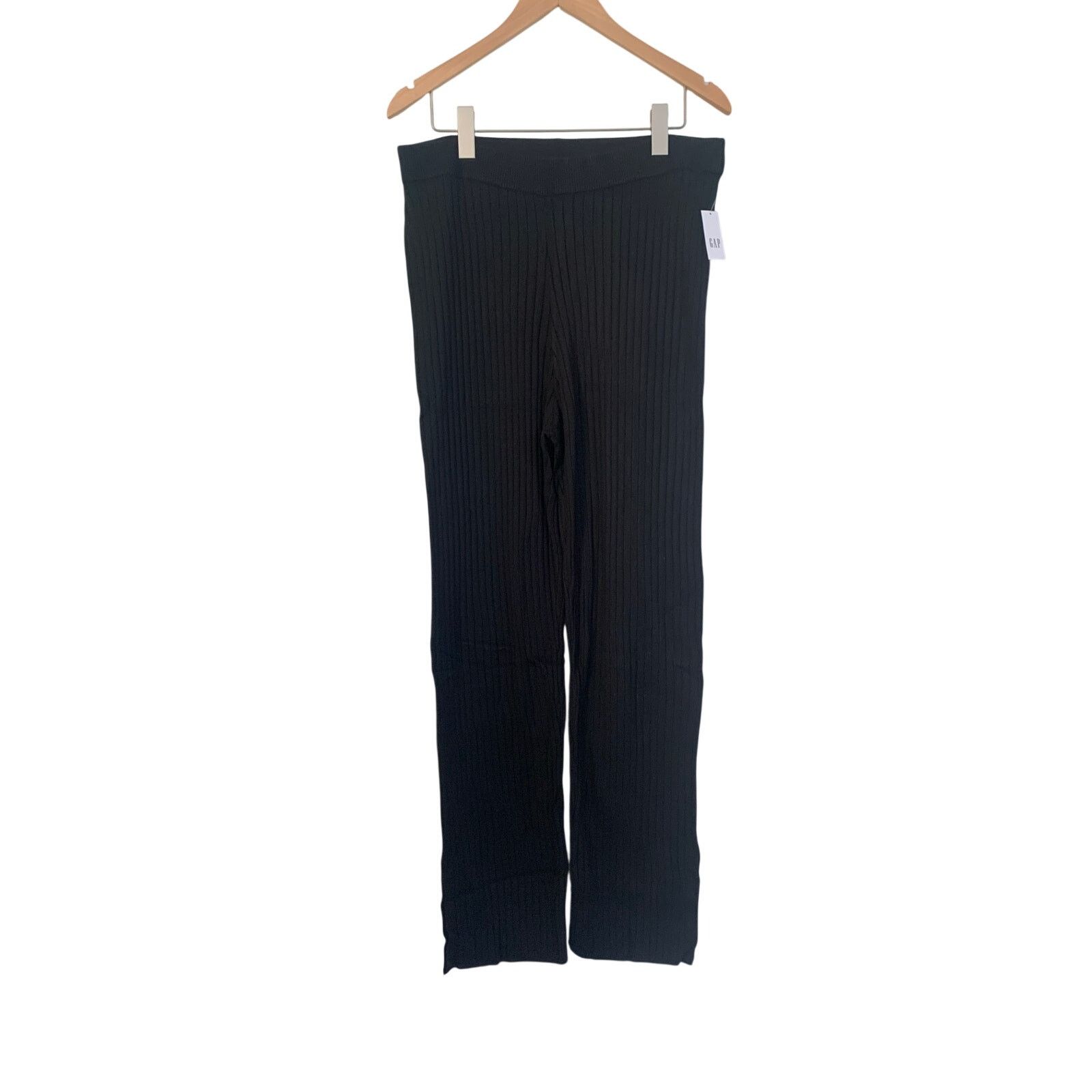 Gap NWT Gap Mid Rise Split Flare Sweater Pants Size 38" / US 16 / IT 52 - 2 Thumbnail