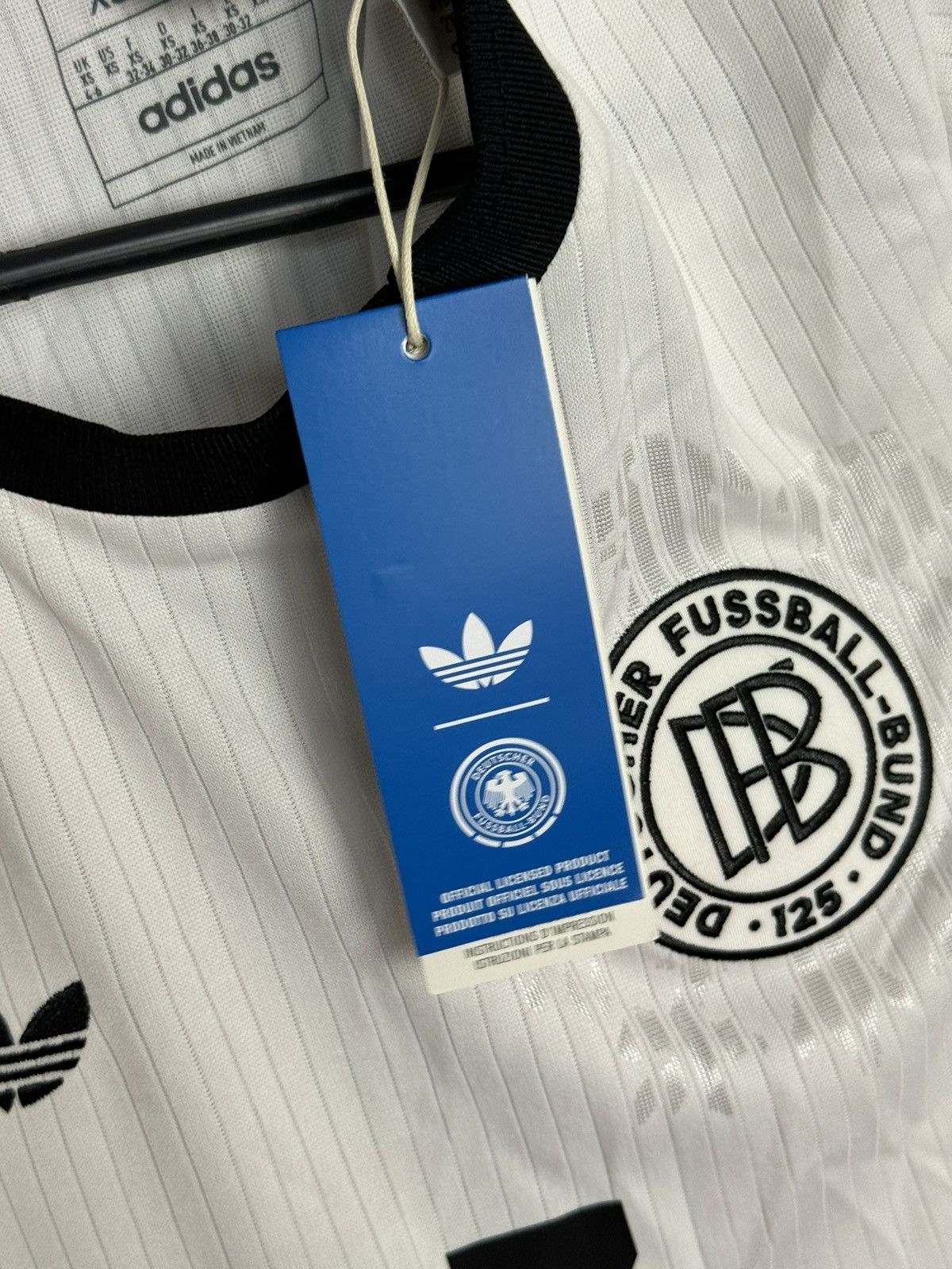 Adidas New Germany Anniversary 125 Muller Football Jersey Size XS / US 0-2 / IT 36-38 - 15 Thumbnail