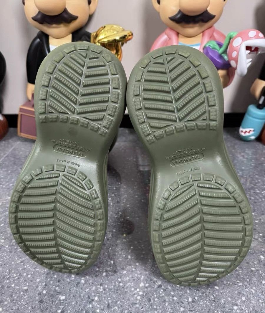 Balenciaga Balenciaga Cross High-Top Boots Dark Green Size US 8.5 / EU 41-42 - 8 Thumbnail