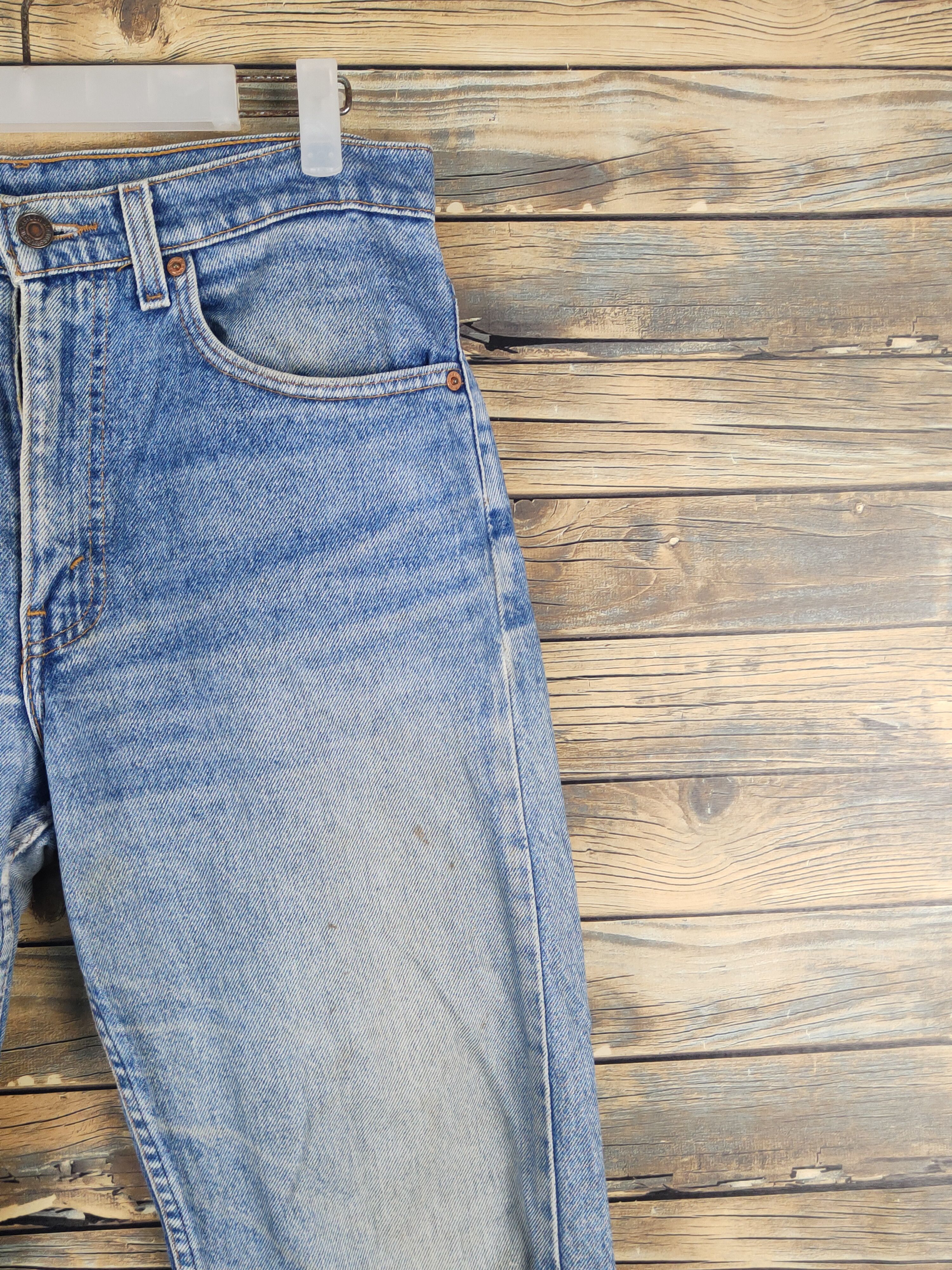 Levi's Levi's vintage Blue Distressed Ripped denim Jeans #w1325 Size US 32 / EU 48 - 5 Thumbnail