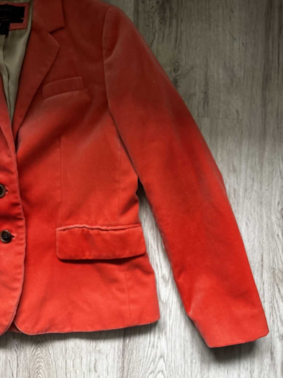 J.Crew J Crew Schoolboy Blazer In Velvet Size S / US 4 / IT 40 - 2 Thumbnail