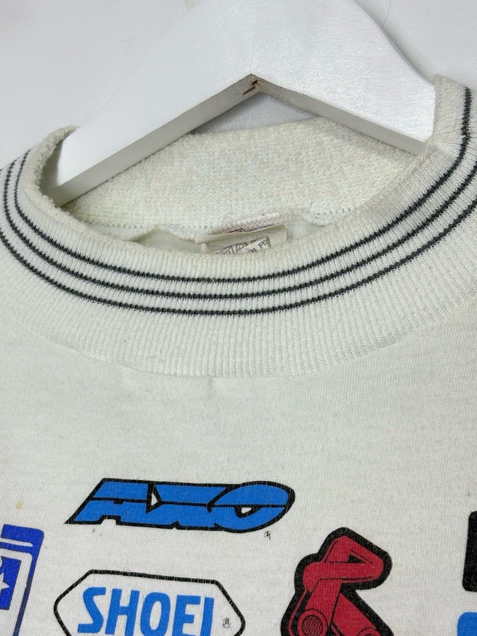 Other Vintage Sinisalo Kawasaki Racing Motocross Long Sleeve Shirt Size US XL / EU 56 / 4 - 16 Thumbnail
