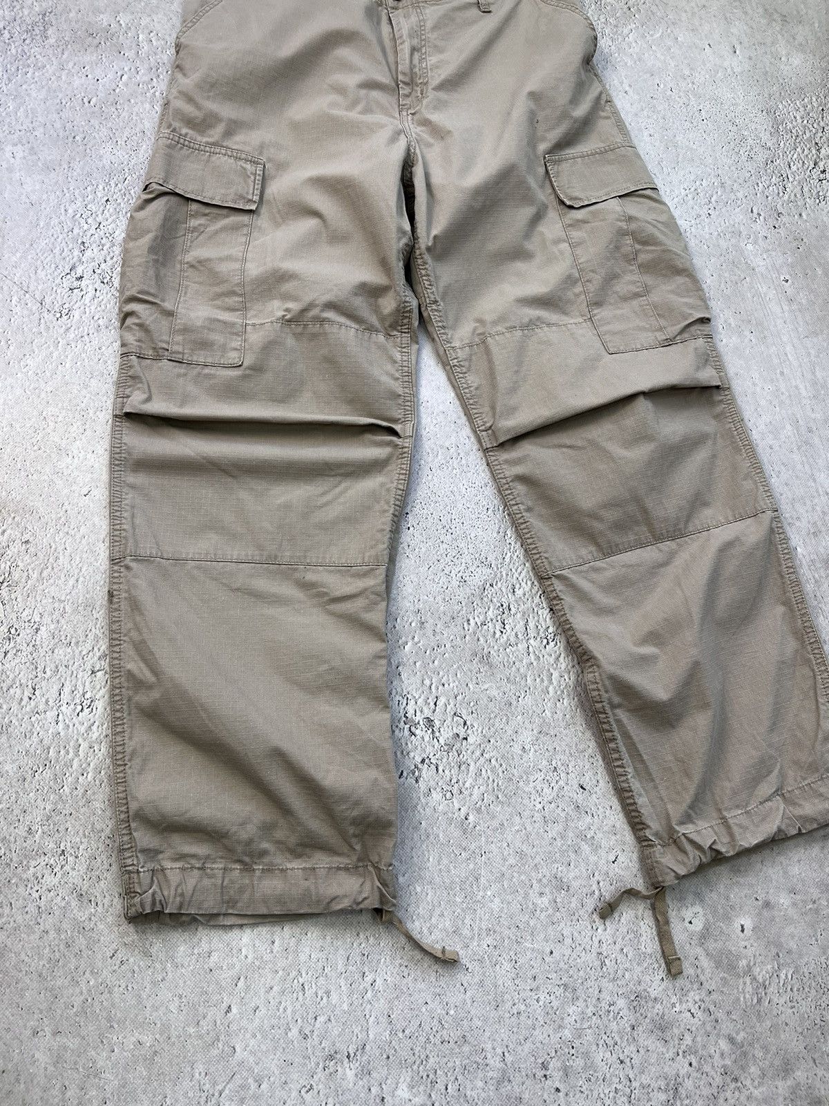 Carhartt × Vintage Vintage Y2K pants Carhartt Wip cargo Baggy watanage faded Size US 34 / EU 50 - 5 Thumbnail