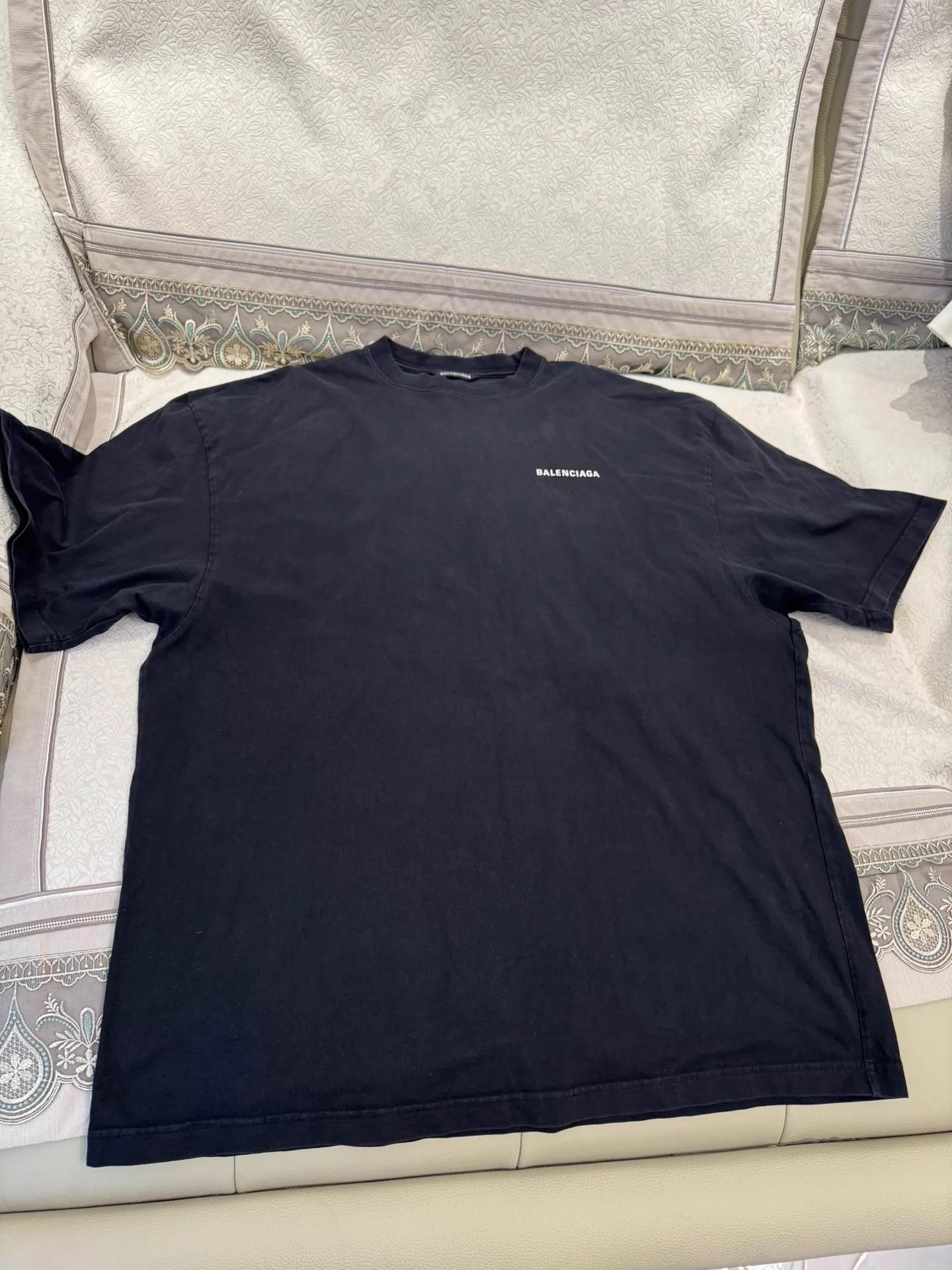 Balenciaga Balenciaga Men's Black Sport Logo Short Sleeve T-Shirt S Size US S / EU 44-46 / 1 - 3 Thumbnail
