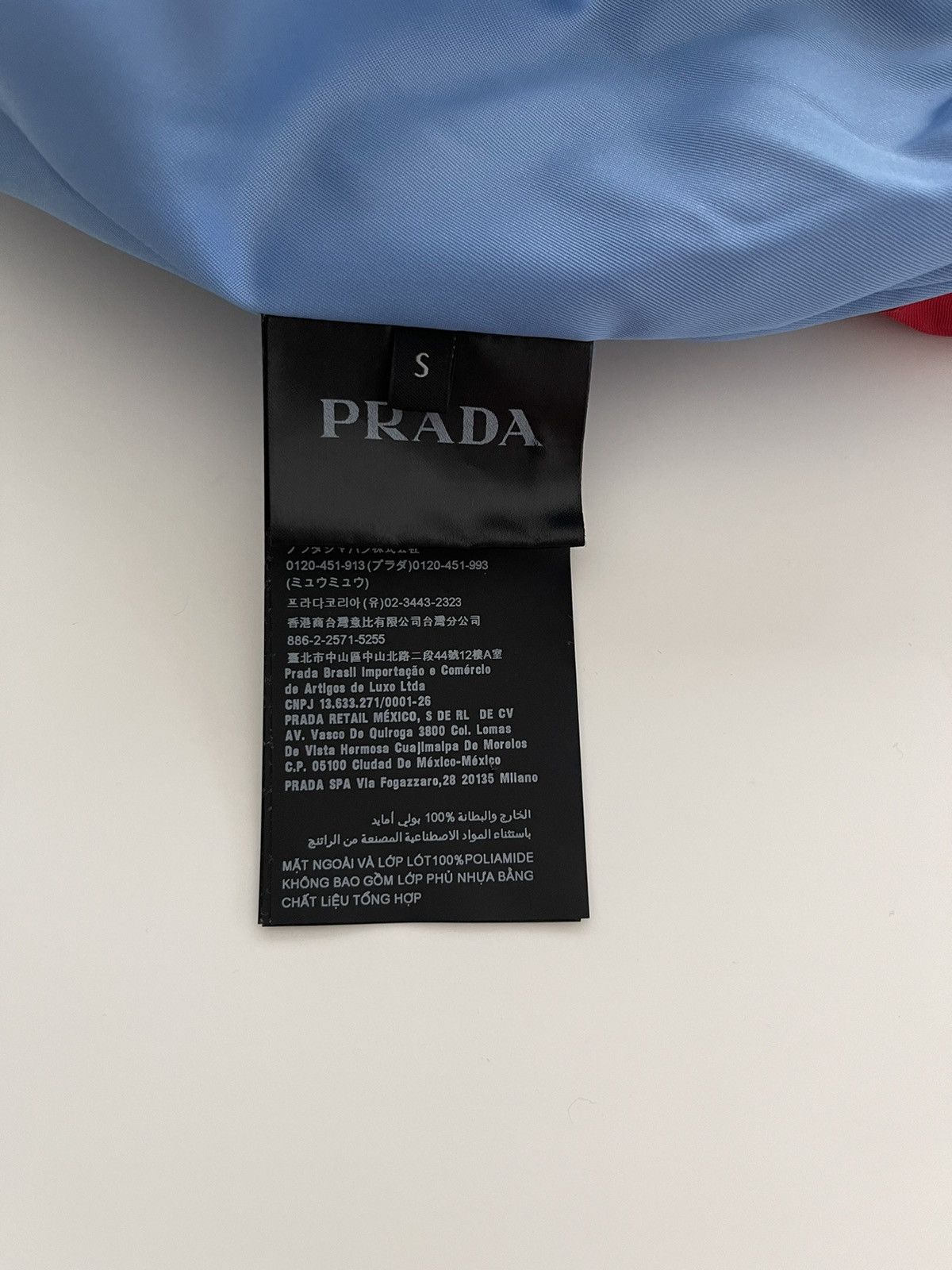 Prada Prada Nylon Colorblock Jacket Size US S / EU 44-46 / 1 - 9 Thumbnail