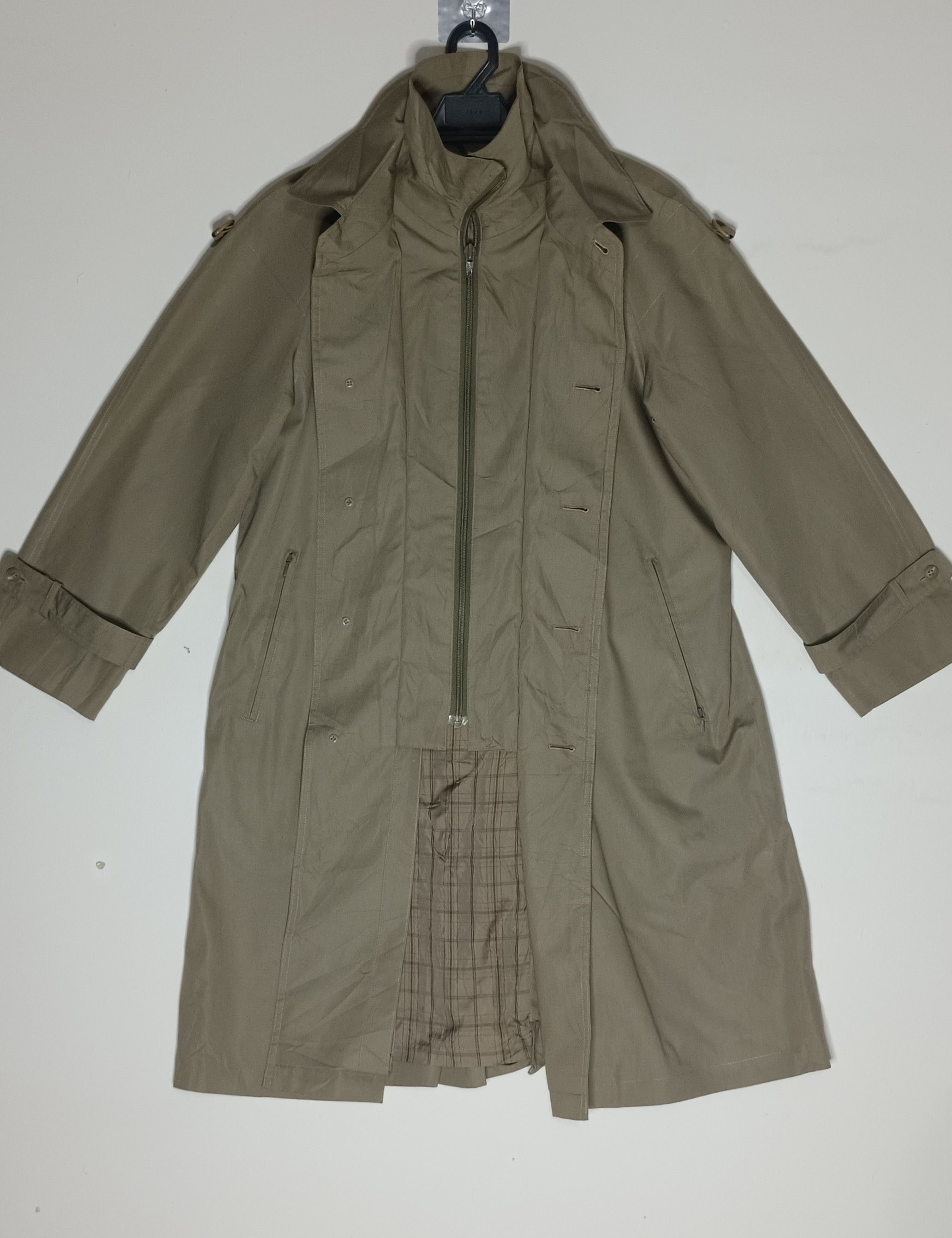 Designer VINTAGE 80s💥 Valmaline Trench Coat Jacket Size US XL / EU 56 / 4 - 17 Thumbnail