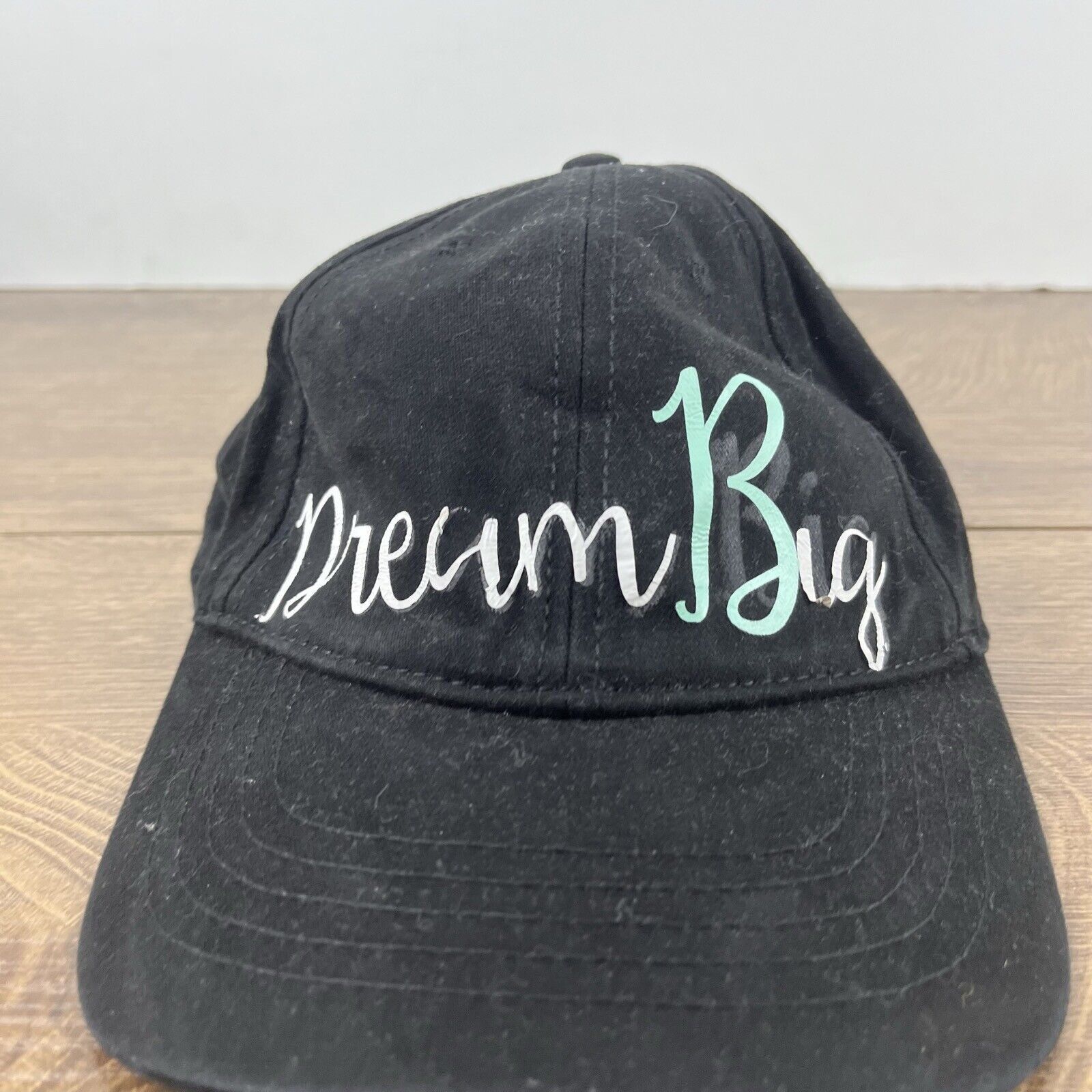 Other Dream Big Hat Black Cap Adjustable Hat Black Adult Fit Hat Size ONE SIZE - 6 Thumbnail