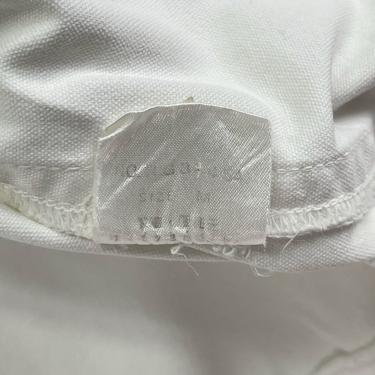 Issey Miyake 1980 White Cotton Bomber Jacket Size US L / EU 52-54 / 3 - 10 Thumbnail