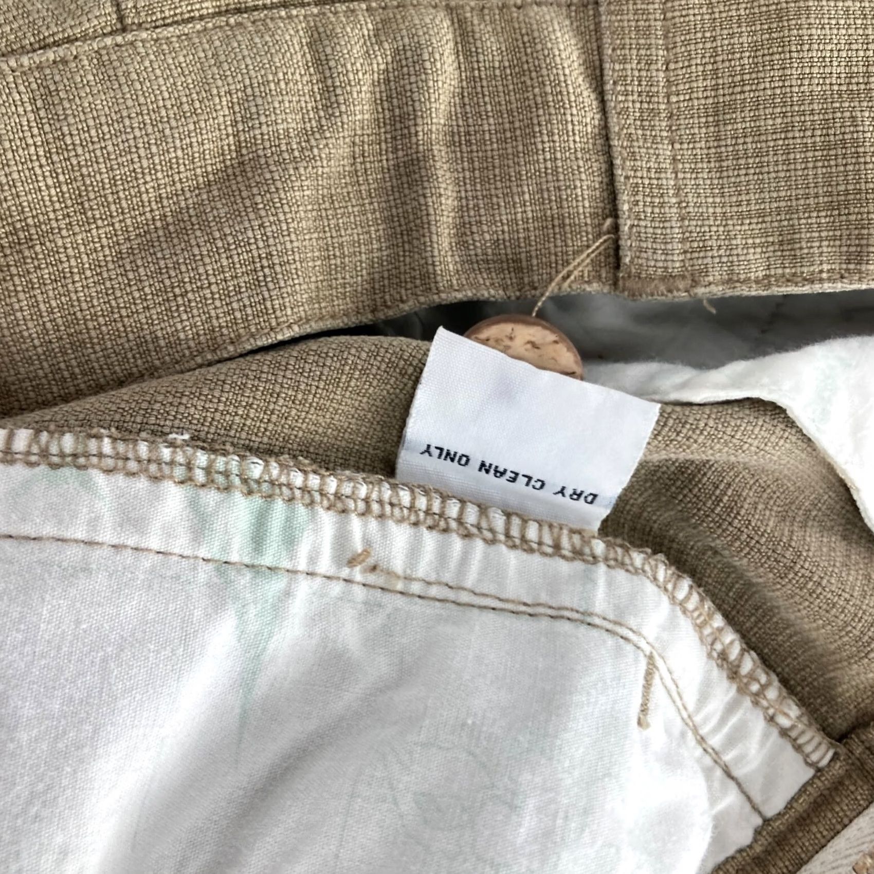 Tommy Bahama Tommy Bahama Relax Mens Size 36 Brown 100% Silk Chino Shorts Comfort Mid Rise Size US 32 / EU 48 - 4 Thumbnail