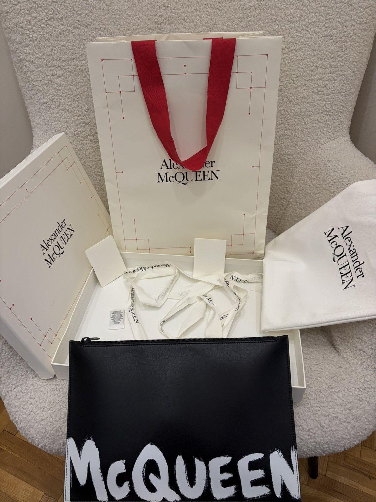 Alexander McQueen Alexander McQueen Pouch Size ONE SIZE - 2 Thumbnail