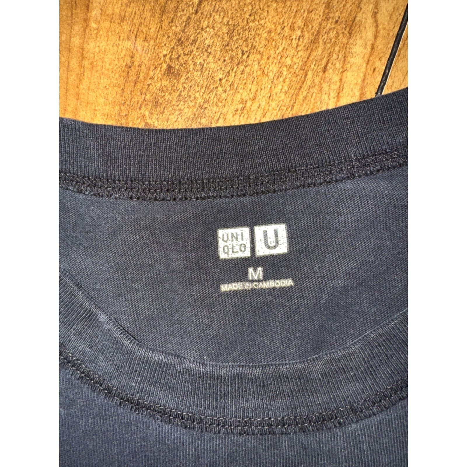 Uniqlo Uniqlo U Basic Crewneck T-Shirt Black Men’s Medium Casual Athletic Comfort Shirt Mens M Black Urban Outdoor City 21x27 Size US M / EU 48-50 / 2 - 2 Thumbnail
